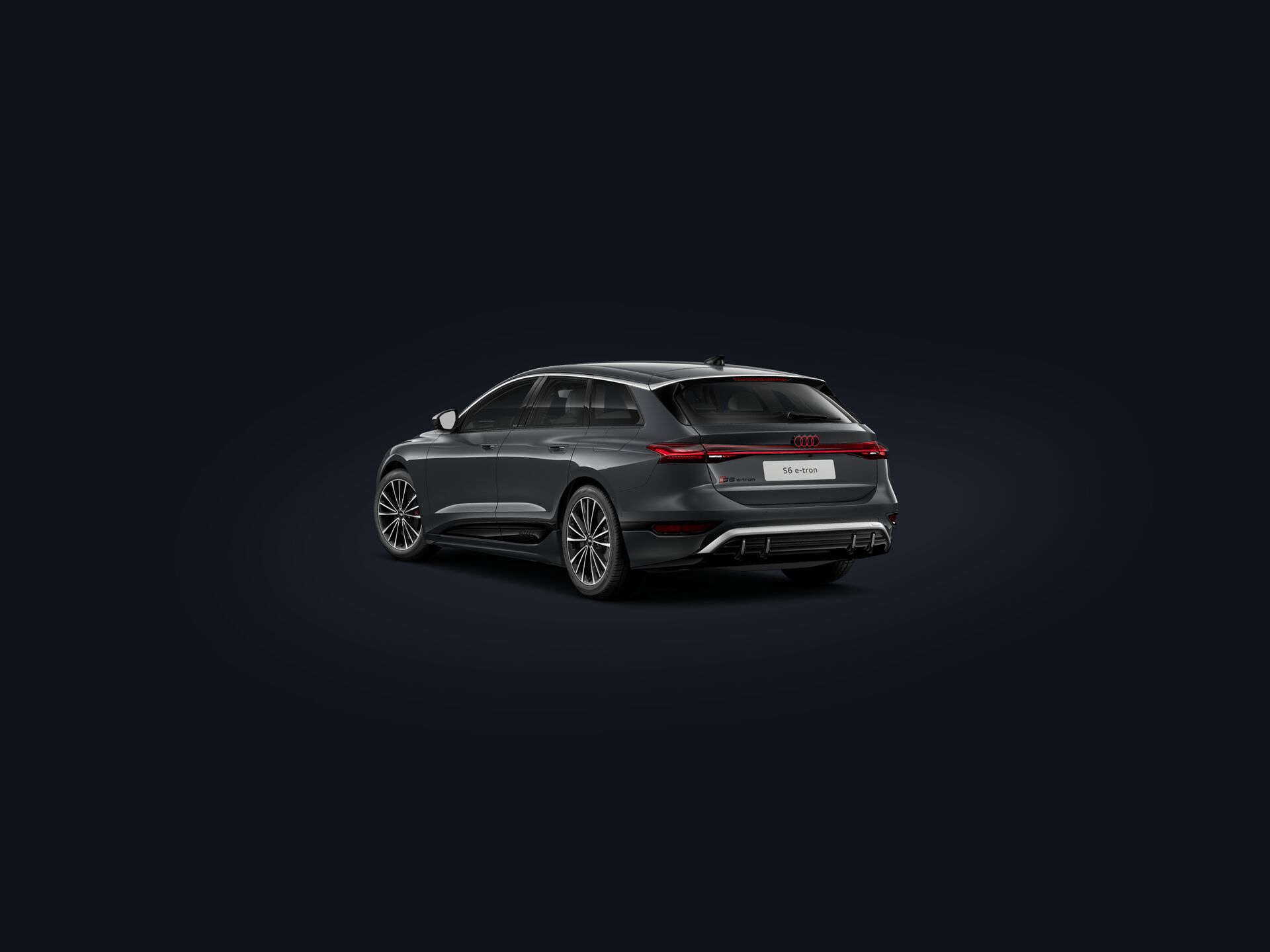 S6 Avant e-tron 3/4 rear