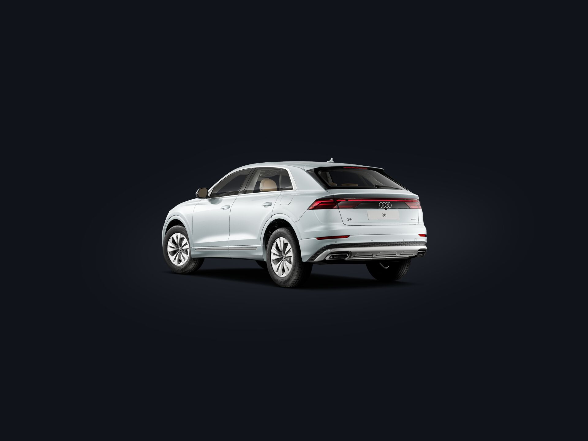 Q8 SUV TFSI e 3/4 rear