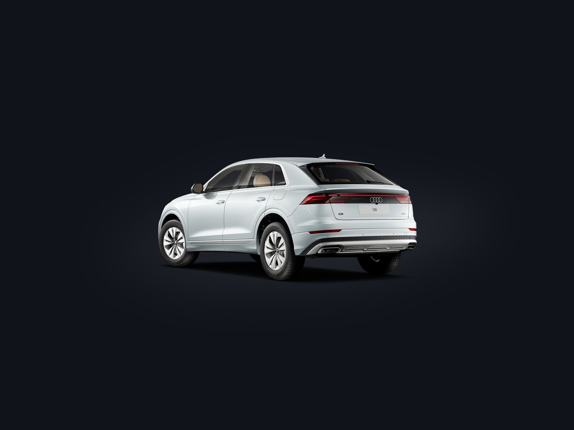 Q8 SUV TFSI e 3/4 rear