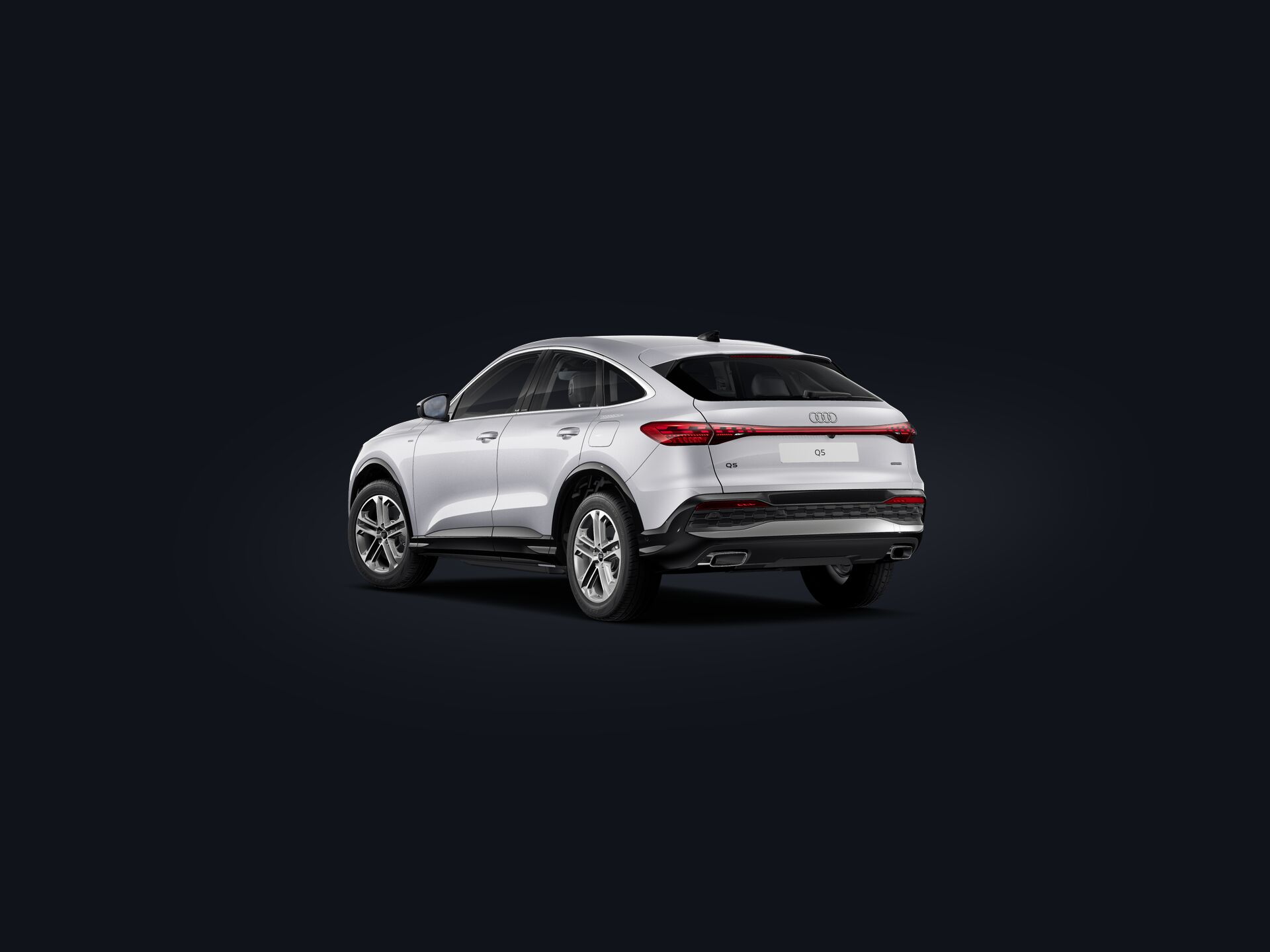Q5 Sportback e-hybrid 3/4 rear