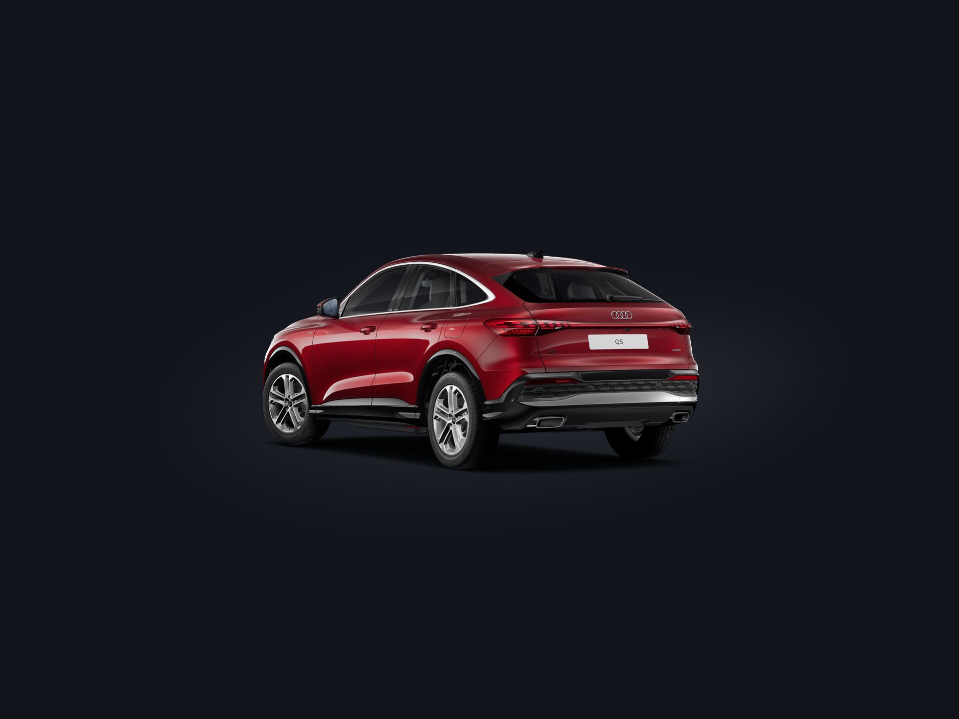 Q5 Sportback e-hybrid 3/4 rear