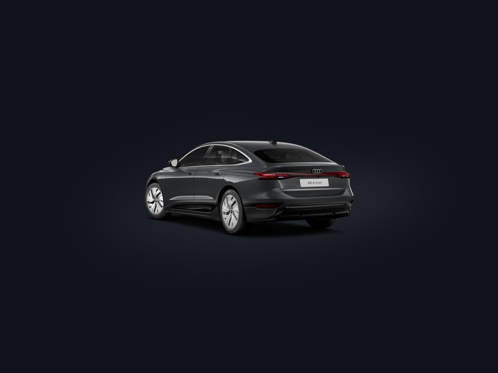 A6 Sportback e-tron 3/4 rear