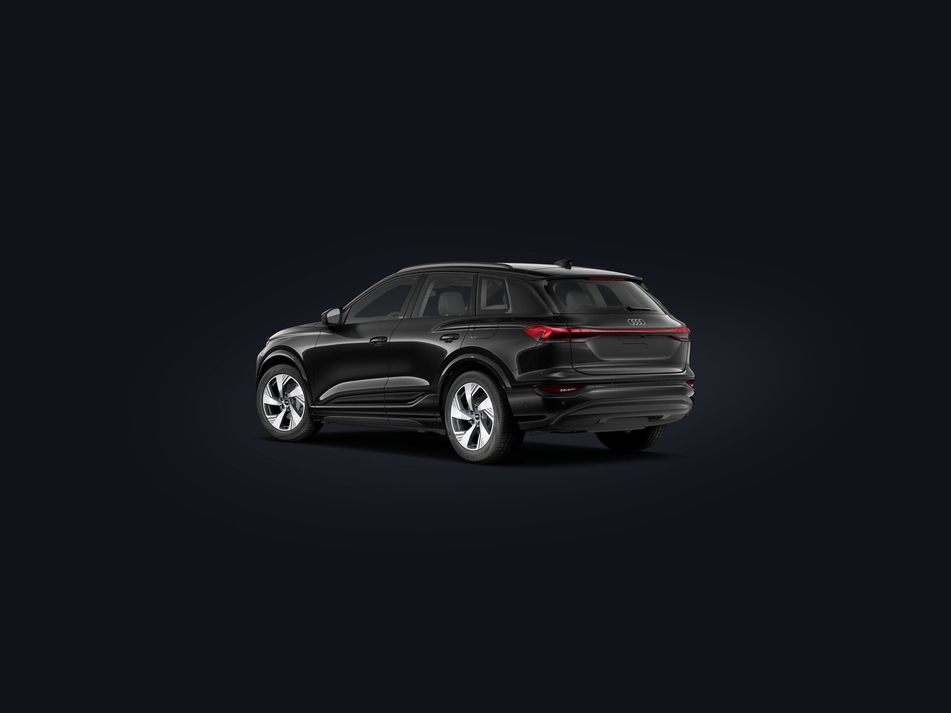 Q6 e-tron 3/4 rear