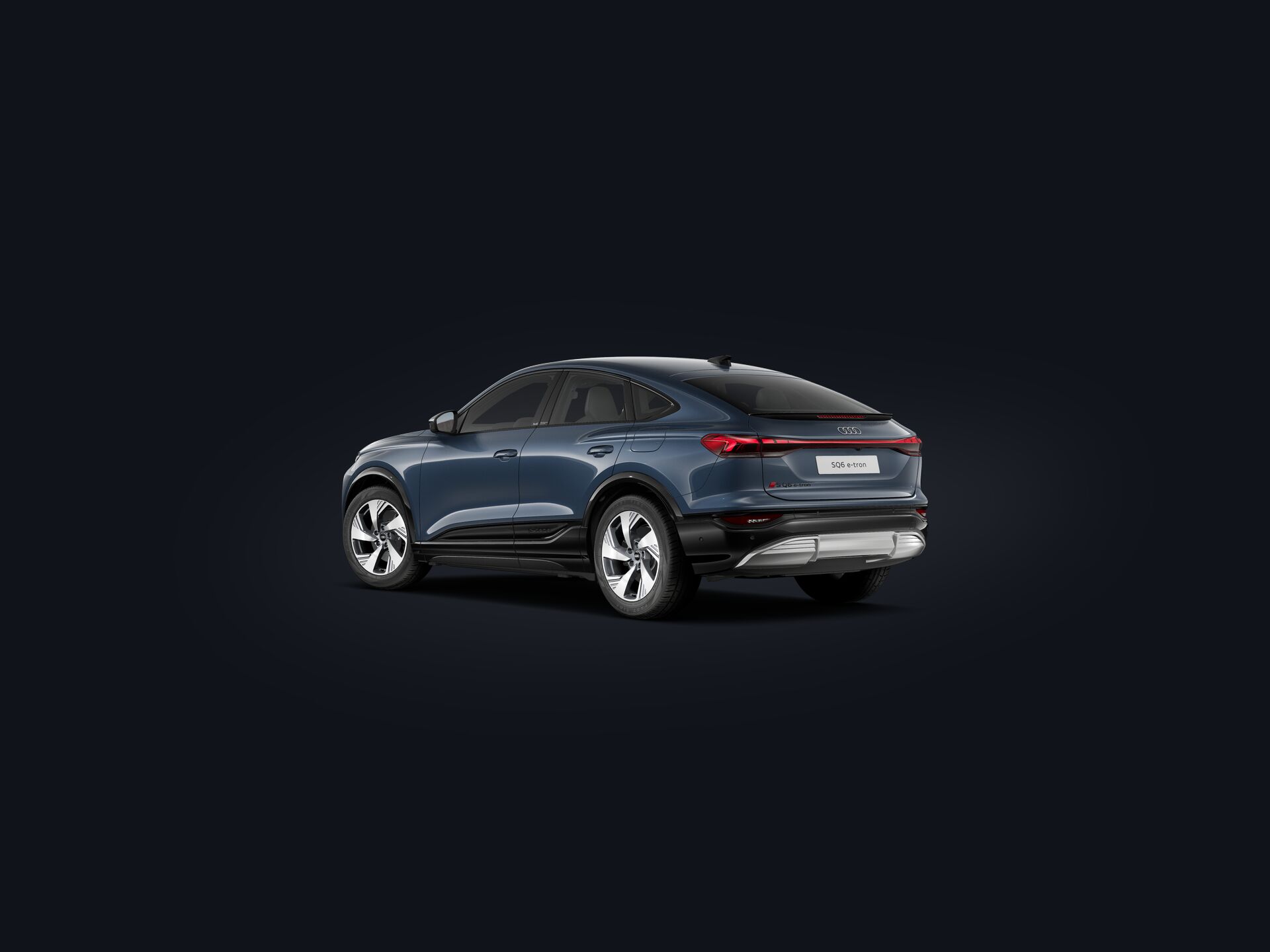 SQ6 Sportback e-tron 3/4 rear