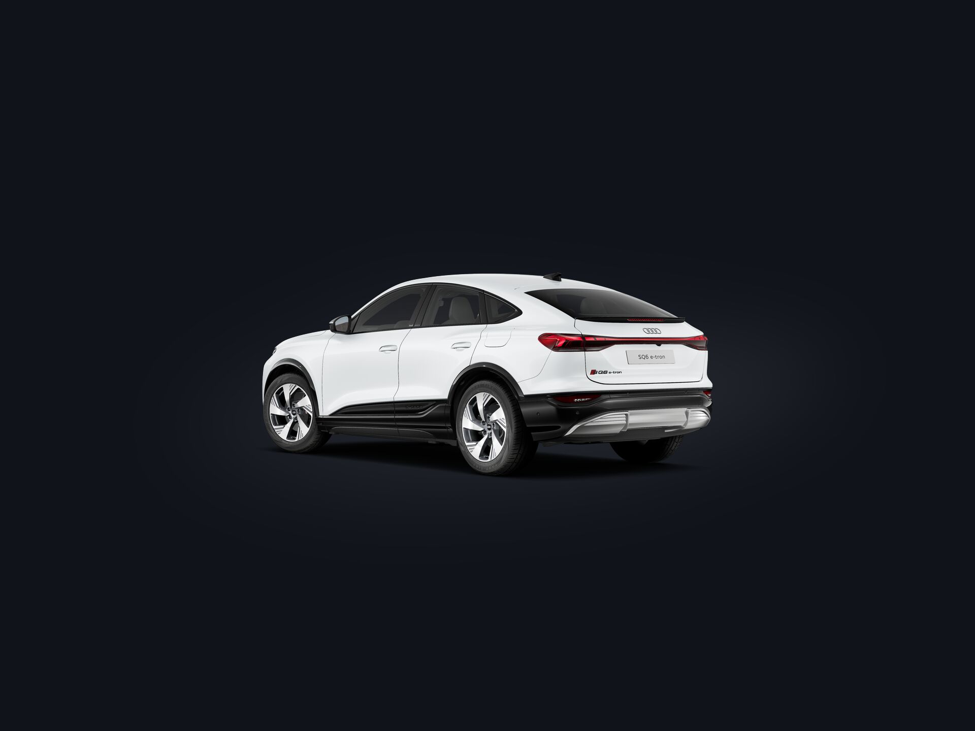 SQ6 Sportback e-tron 3/4 rear