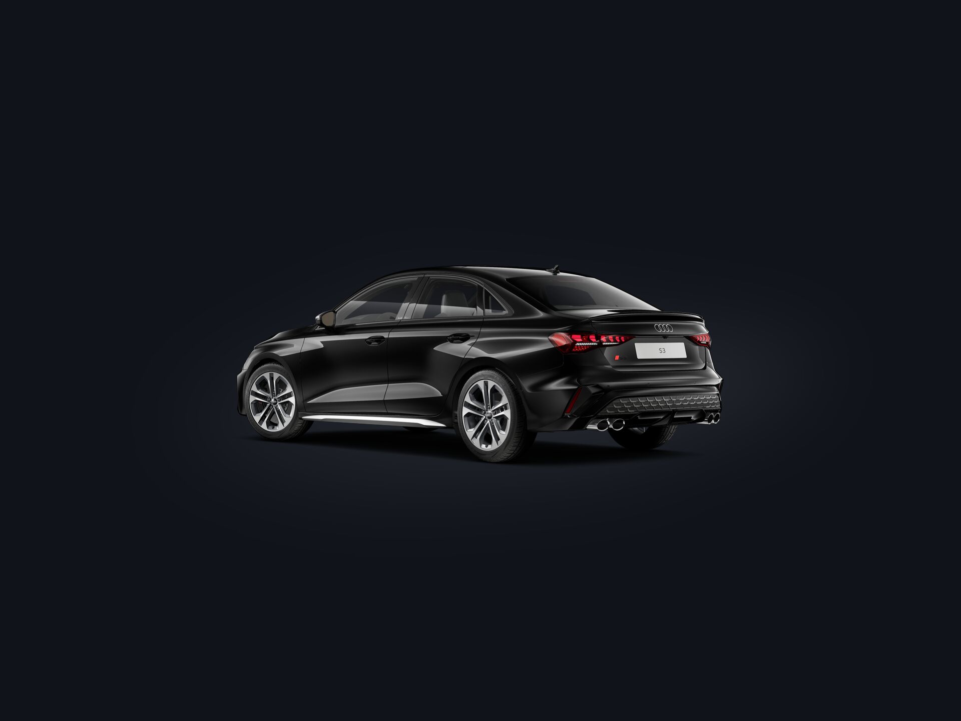 S3 Sedán 3/4 rear