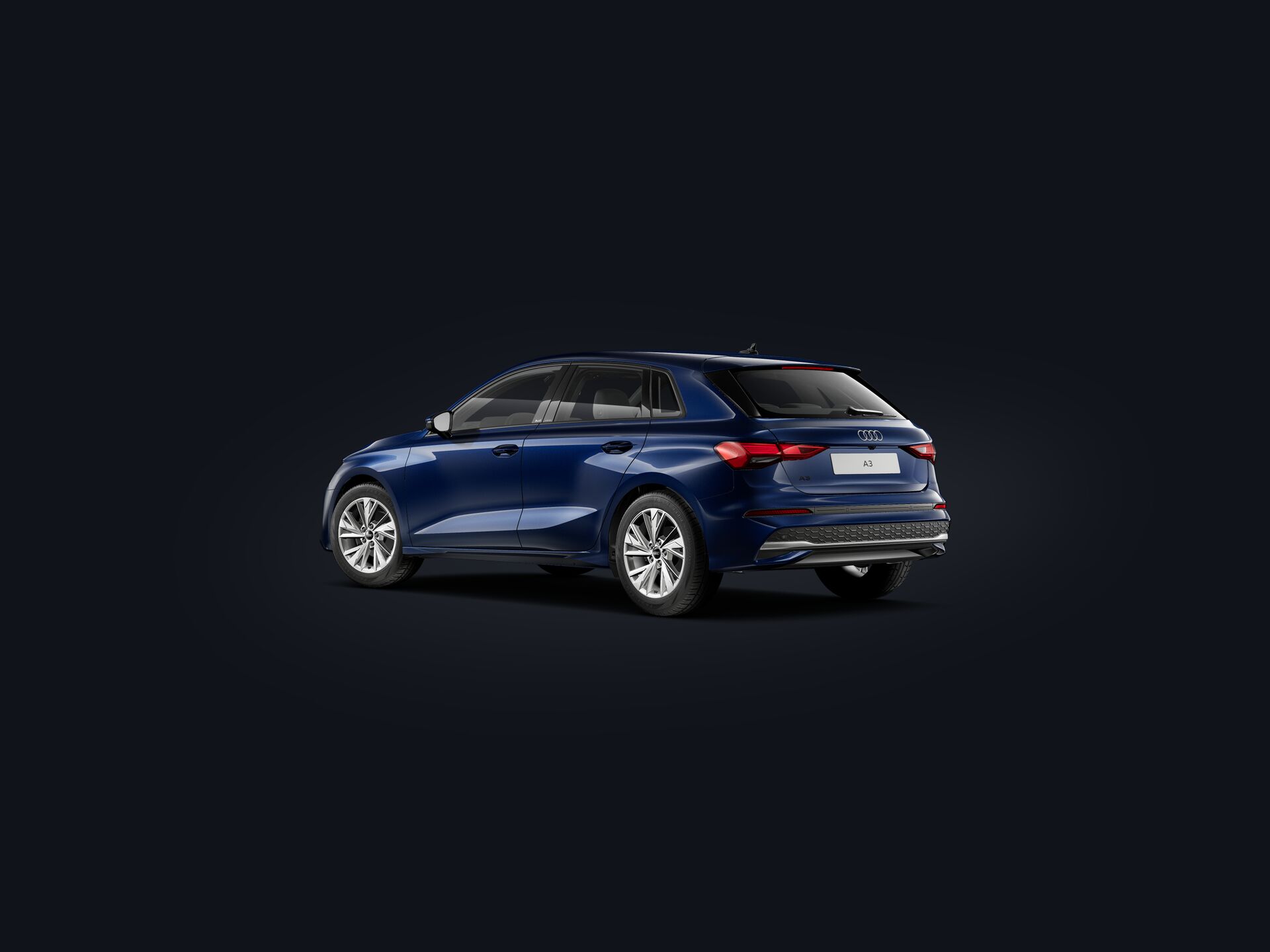 De vernieuwde A3 Sportback 3/4 rear