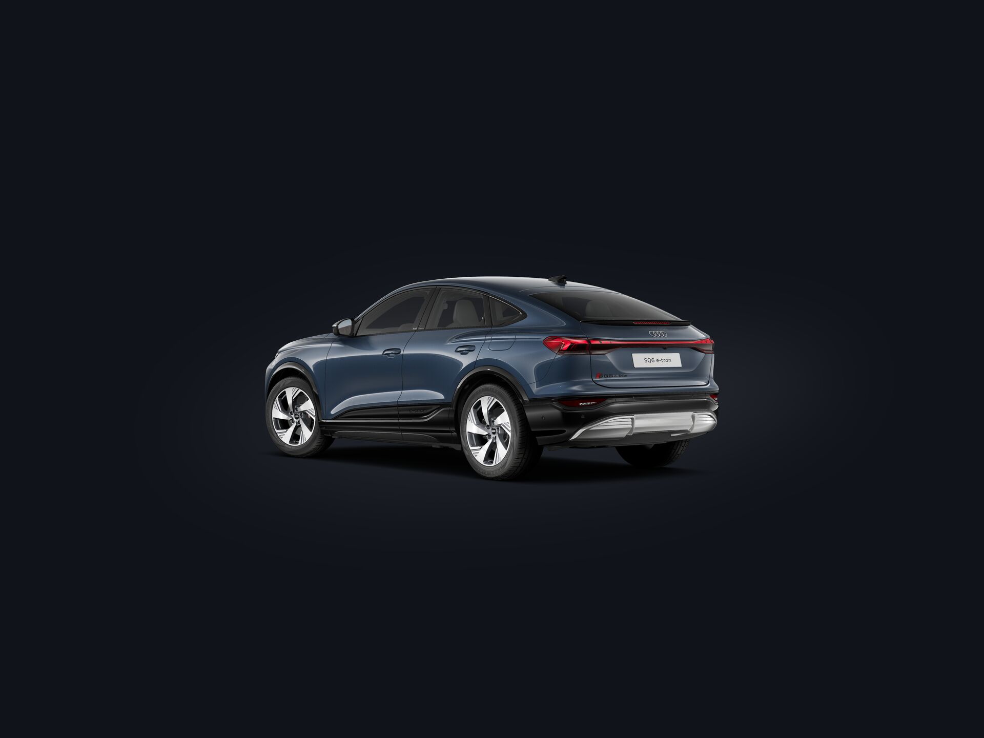 SQ6 Sportback e-tron 3/4 rear