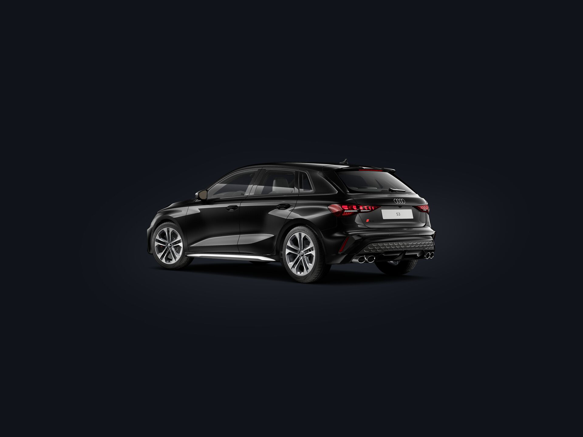 S3 Sportback 3/4 rear