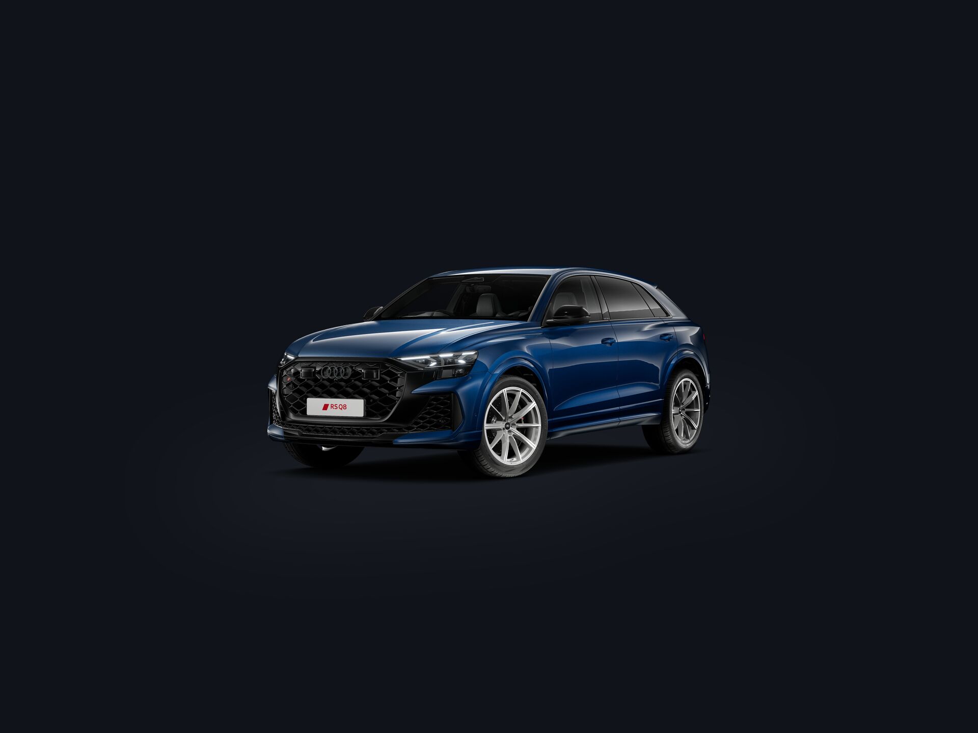 RS Q8 SUV 3/4 front