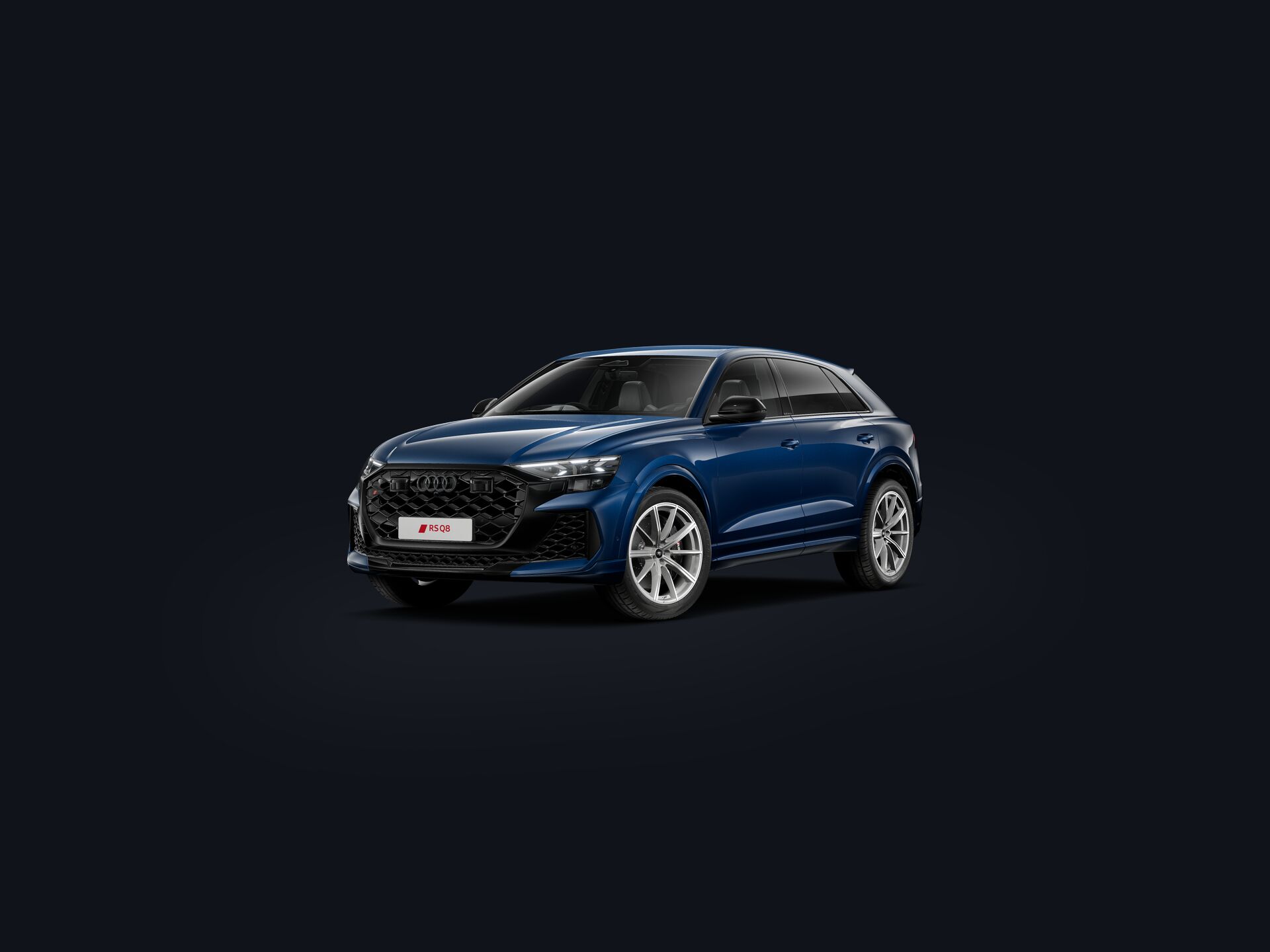 RS Q8 SUV 3/4 front