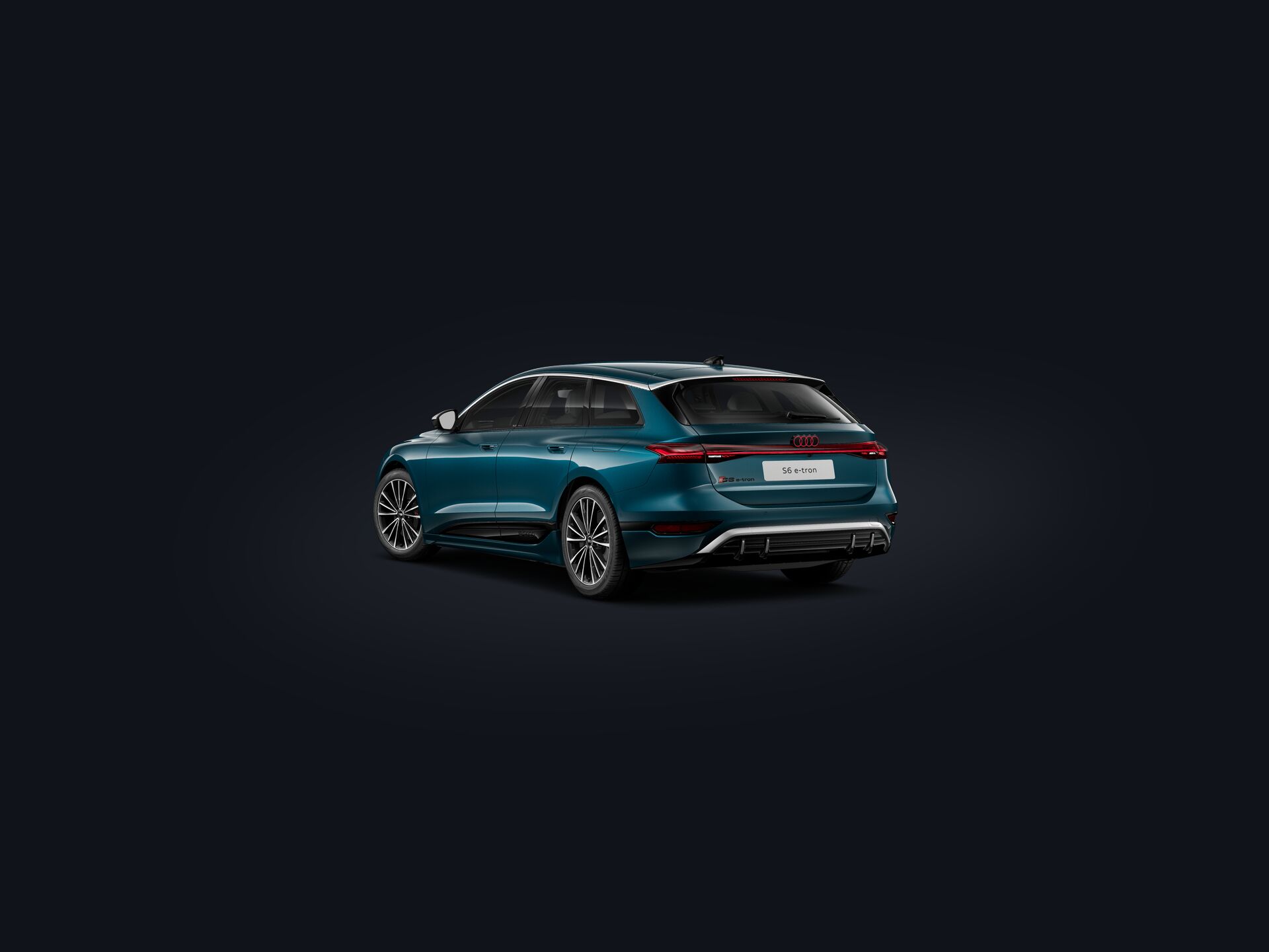 S6 Avant e-tron 3/4 rear