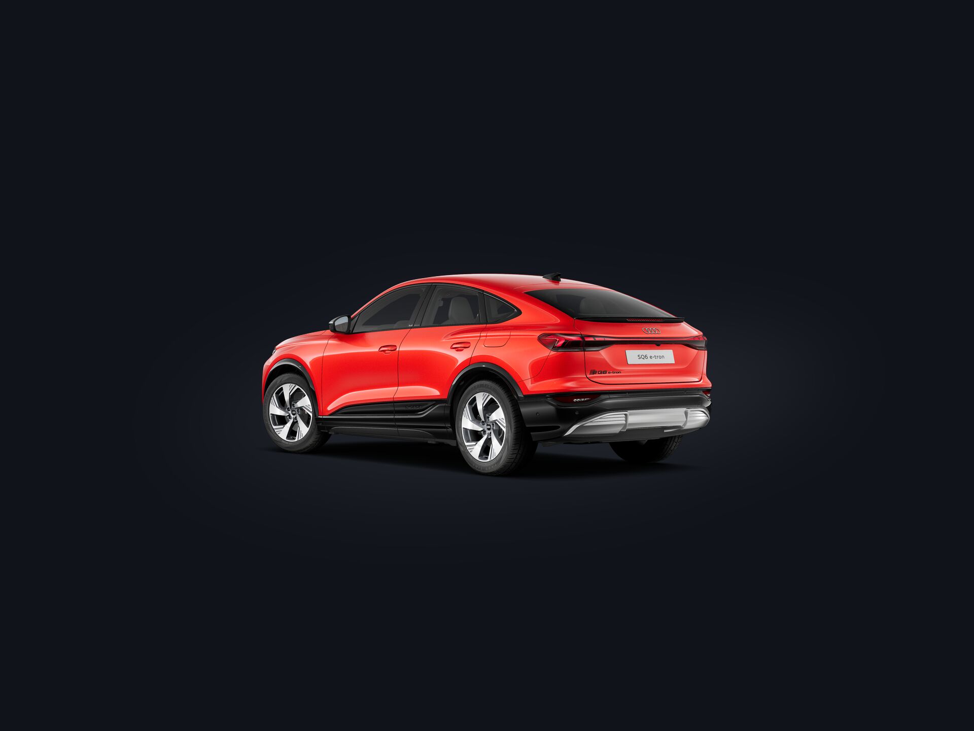 SQ6 Sportback e-tron 3/4 rear
