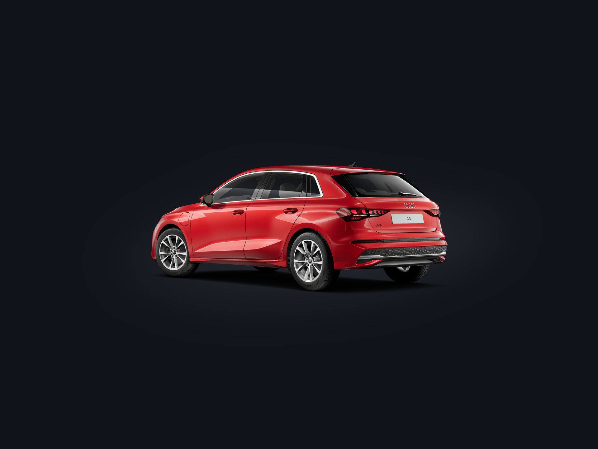 A3 Sportback TFSIe 3/4 rear