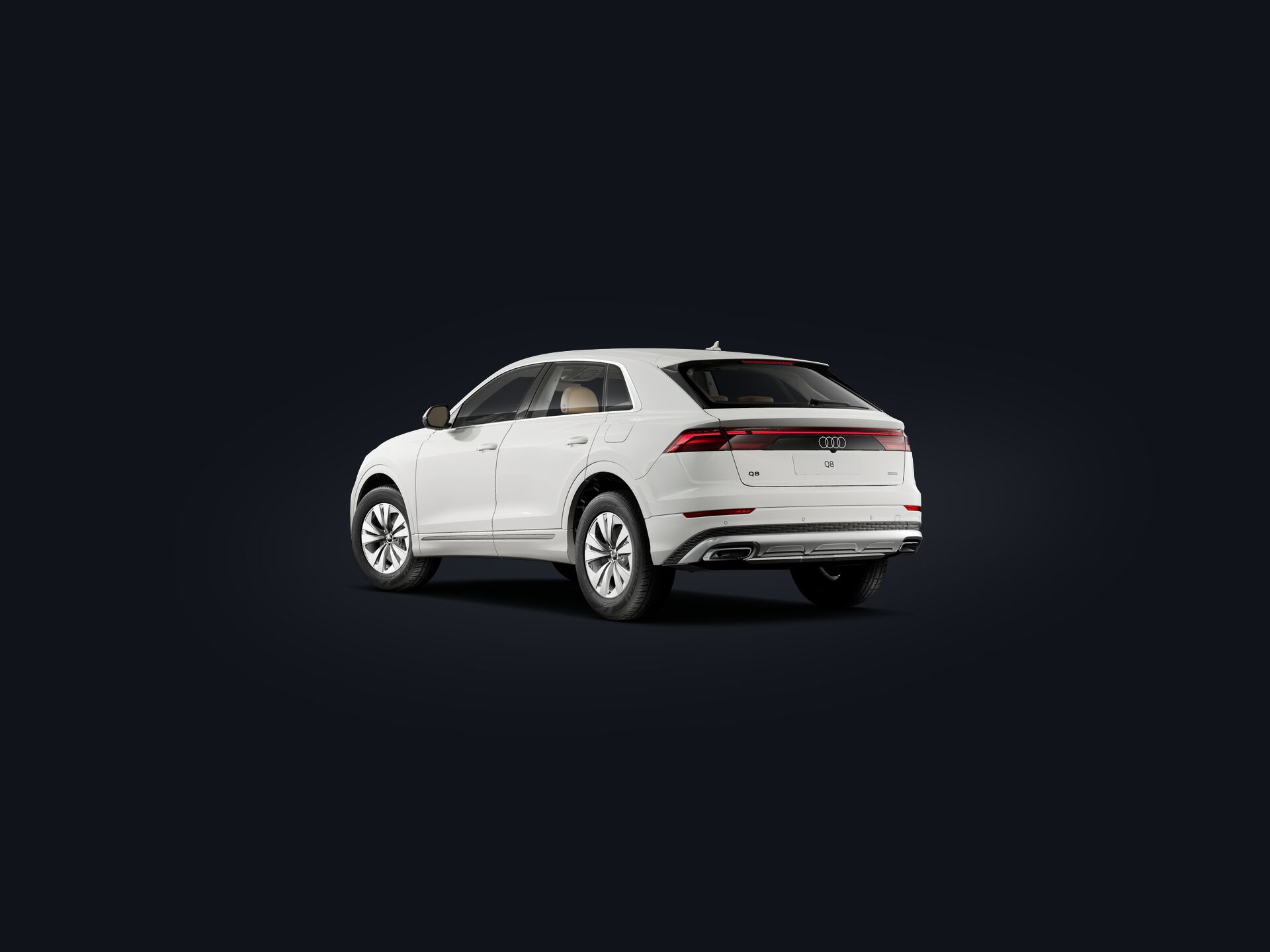 Q8 TFSI e 3/4 rear