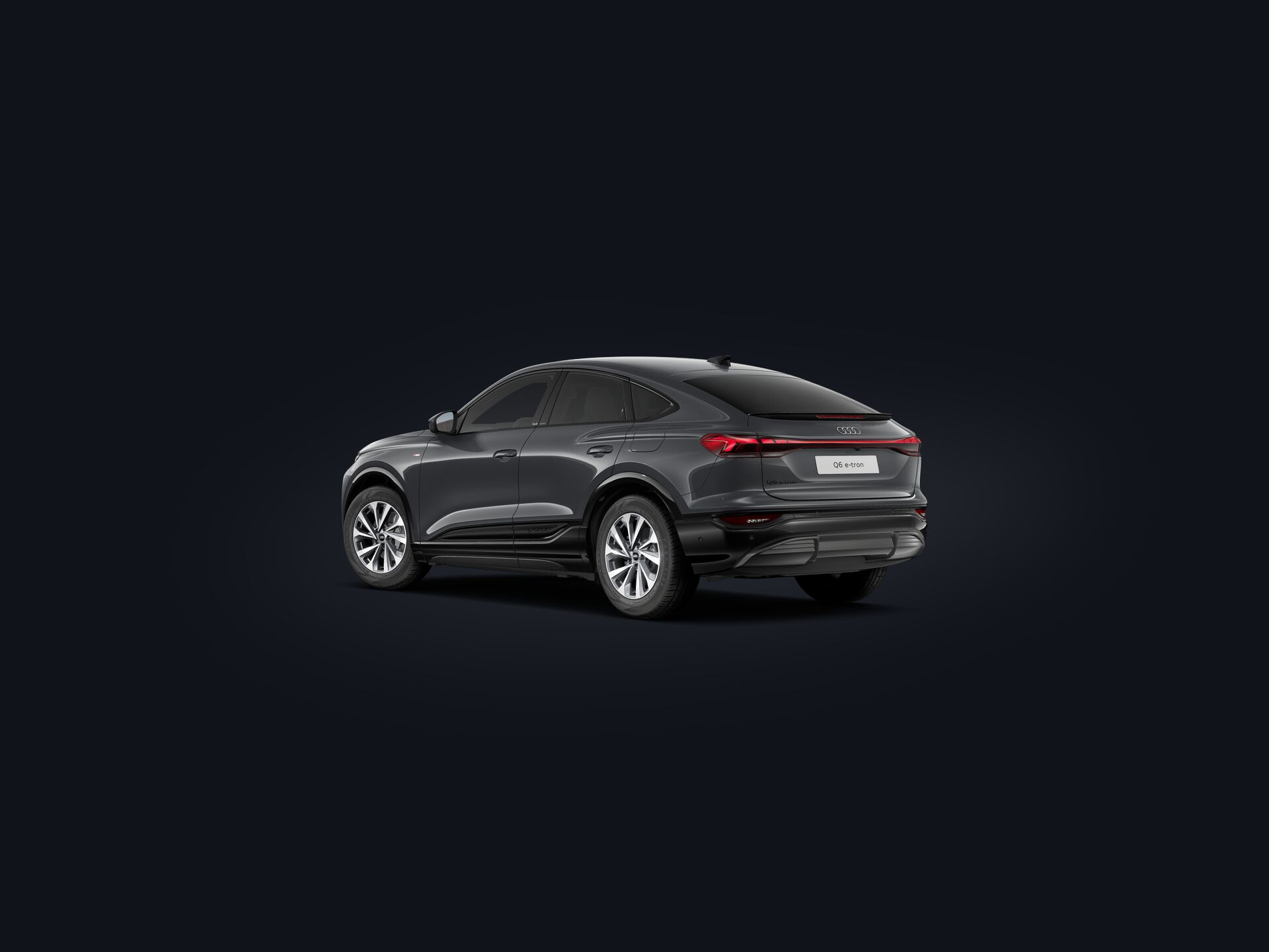 Q6 Sportback e-tron 3/4 rear