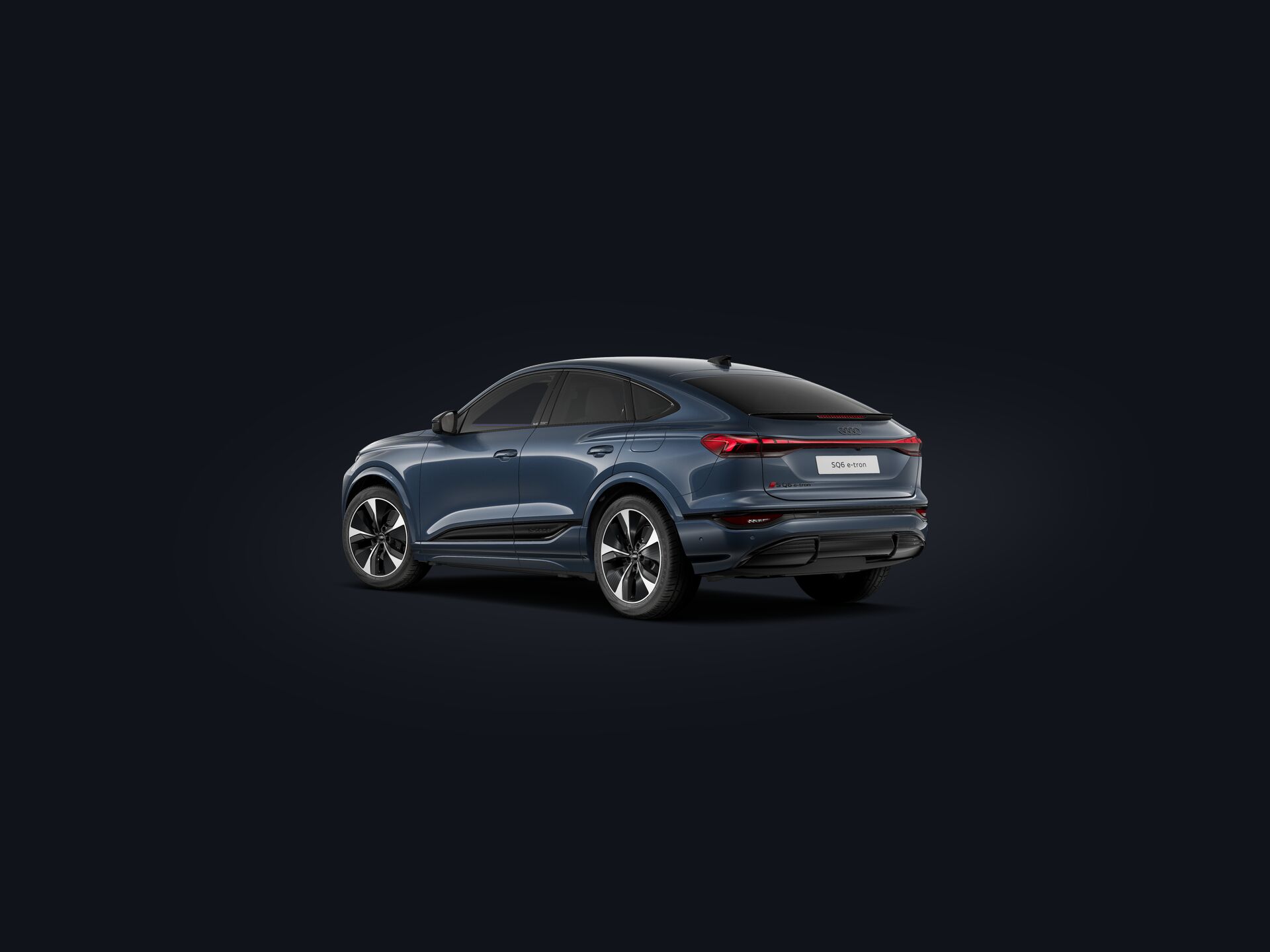 SQ6 Sportback e-tron 3/4 rear