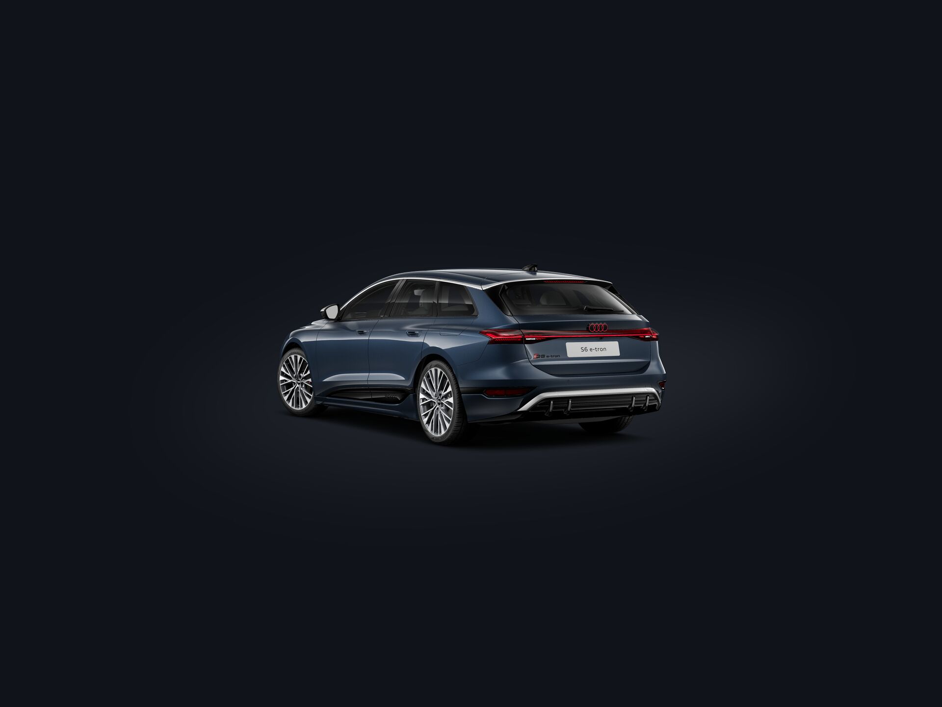 S6 Avant e-tron 3/4 rear