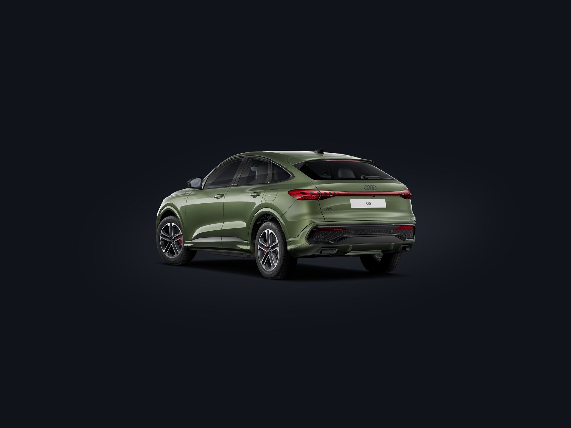 Nieuwe Q5 Sportback e-hybrid 3/4 rear
