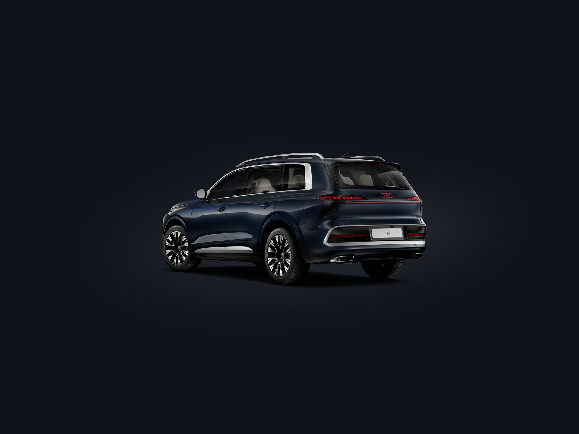 Q9 SUV 3/4 rear