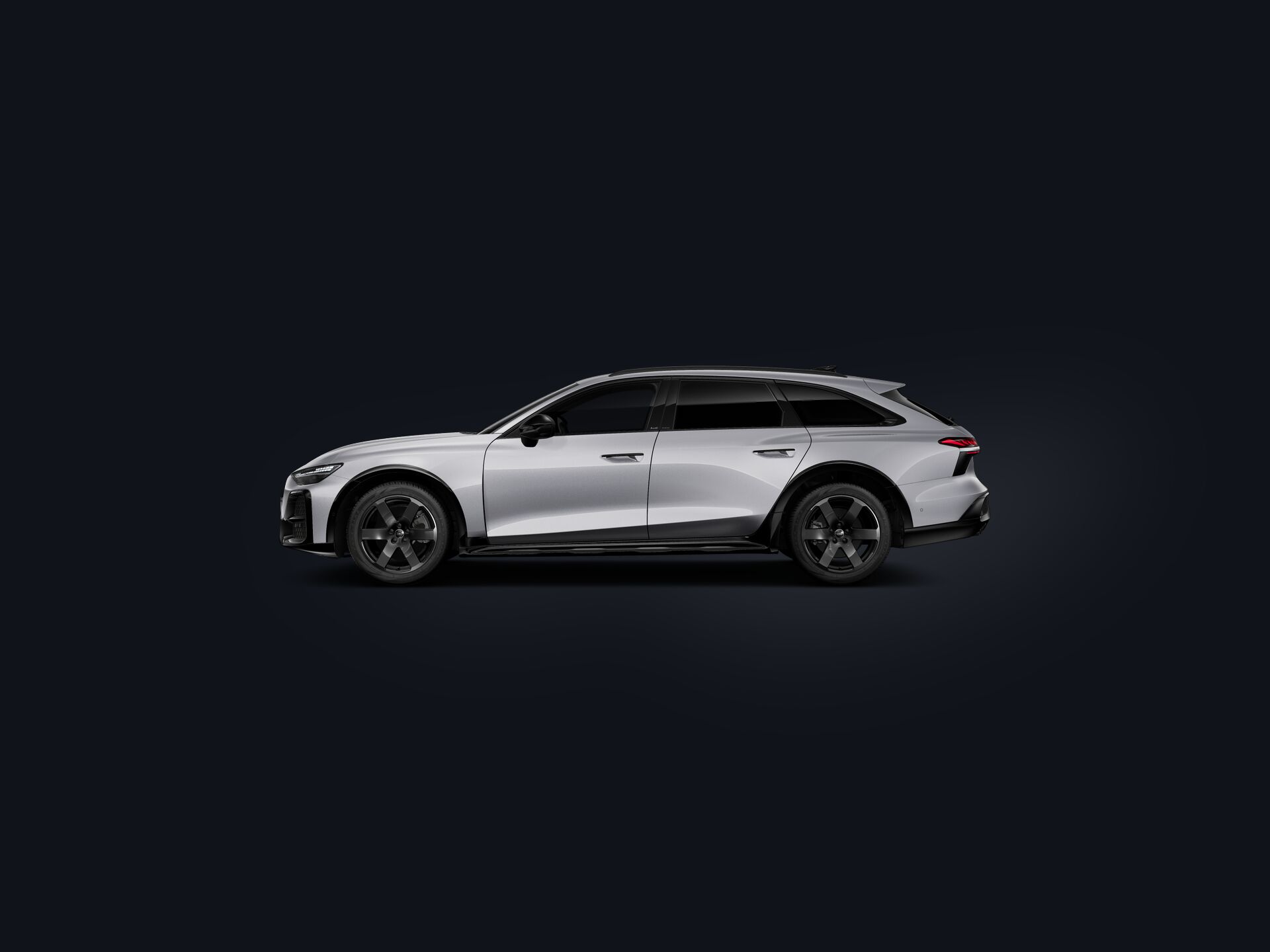 A6 allroad side