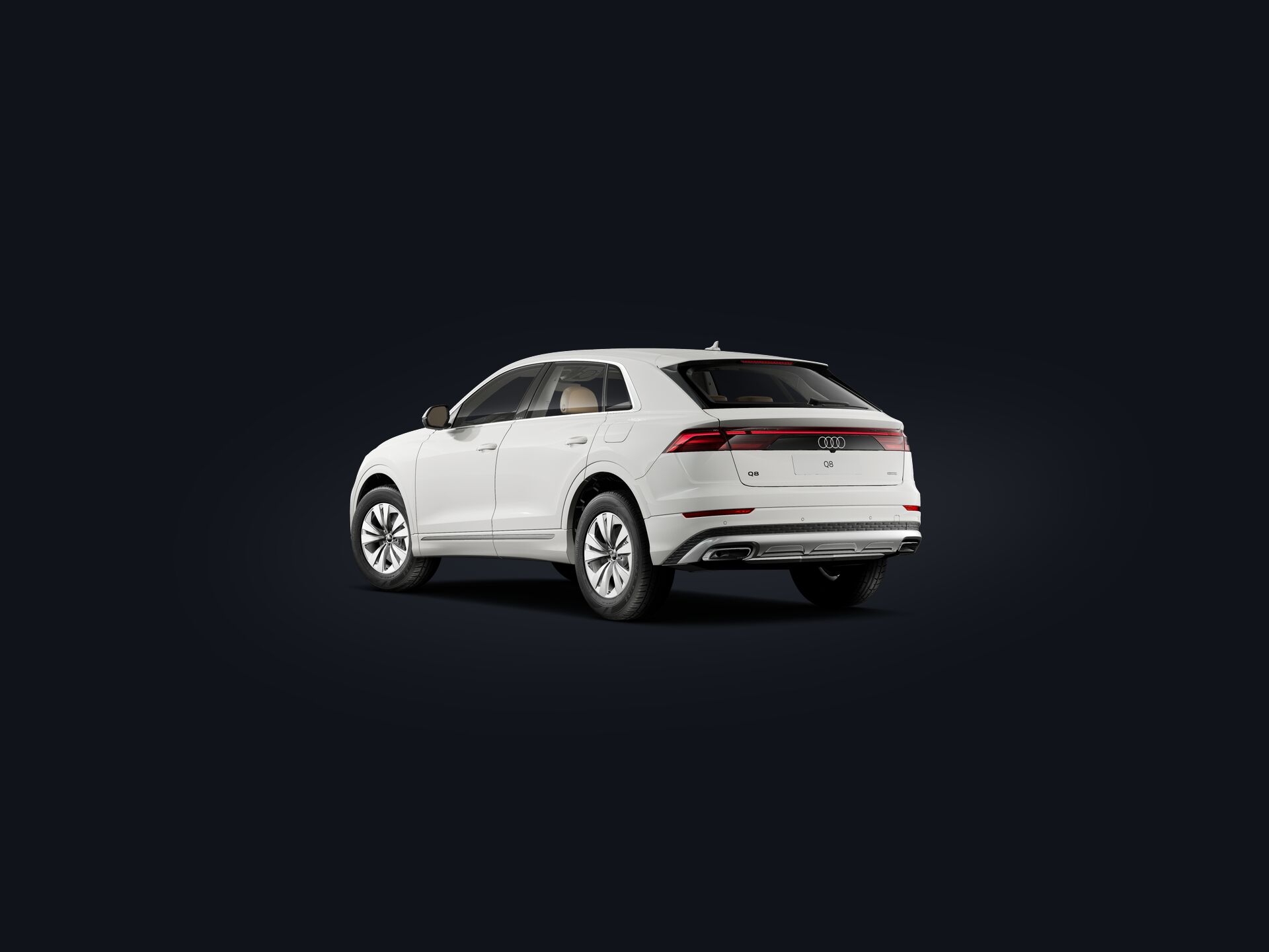 Q8 TFSI e 3/4 rear