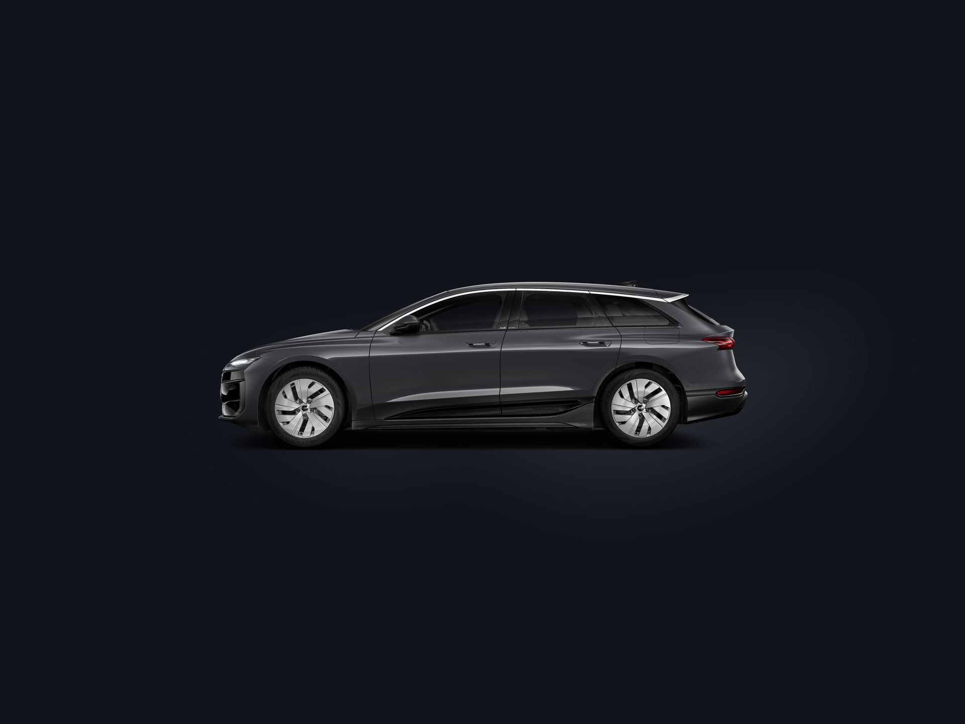 A6 Avant e-tron side