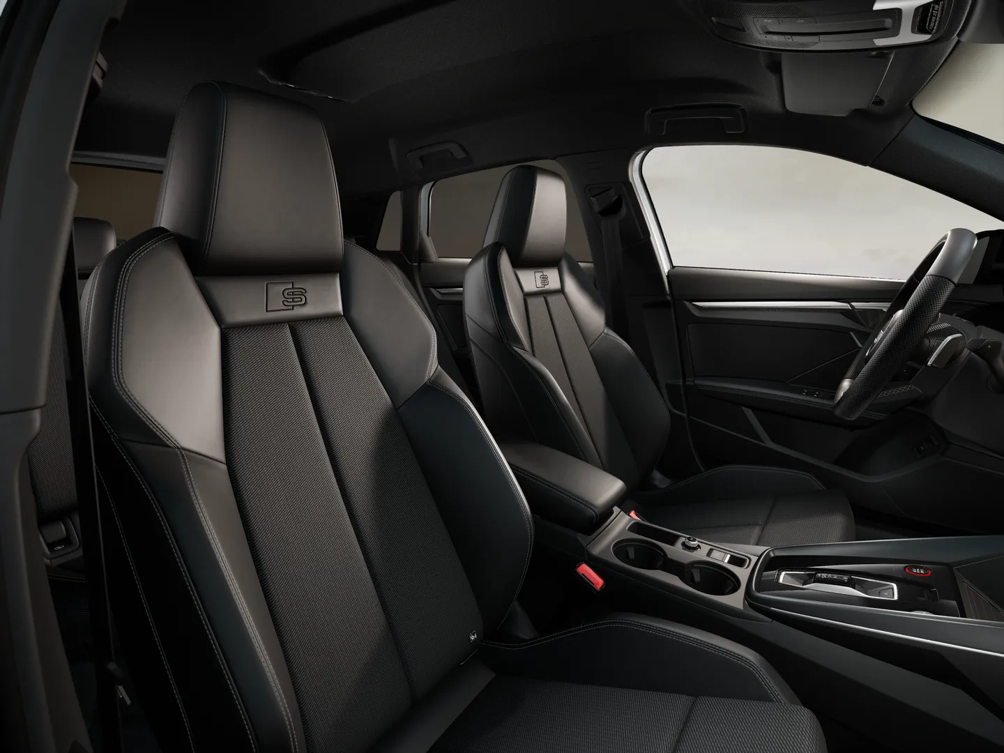 Zdjęcie Audi S3 Sportback S3 Sportback TFSI 245 kW S tronic – Ujęcie: przednie fotele