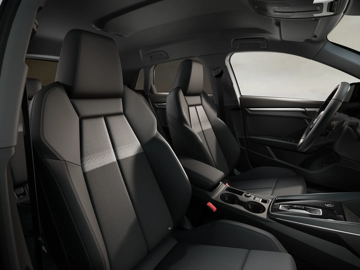 Zdjęcie&nbsp;Audi A3 Sportback TFSI e&nbsp;S line TFSI e 200 kW S tronic&nbsp;– Ujęcie: przednie fotele