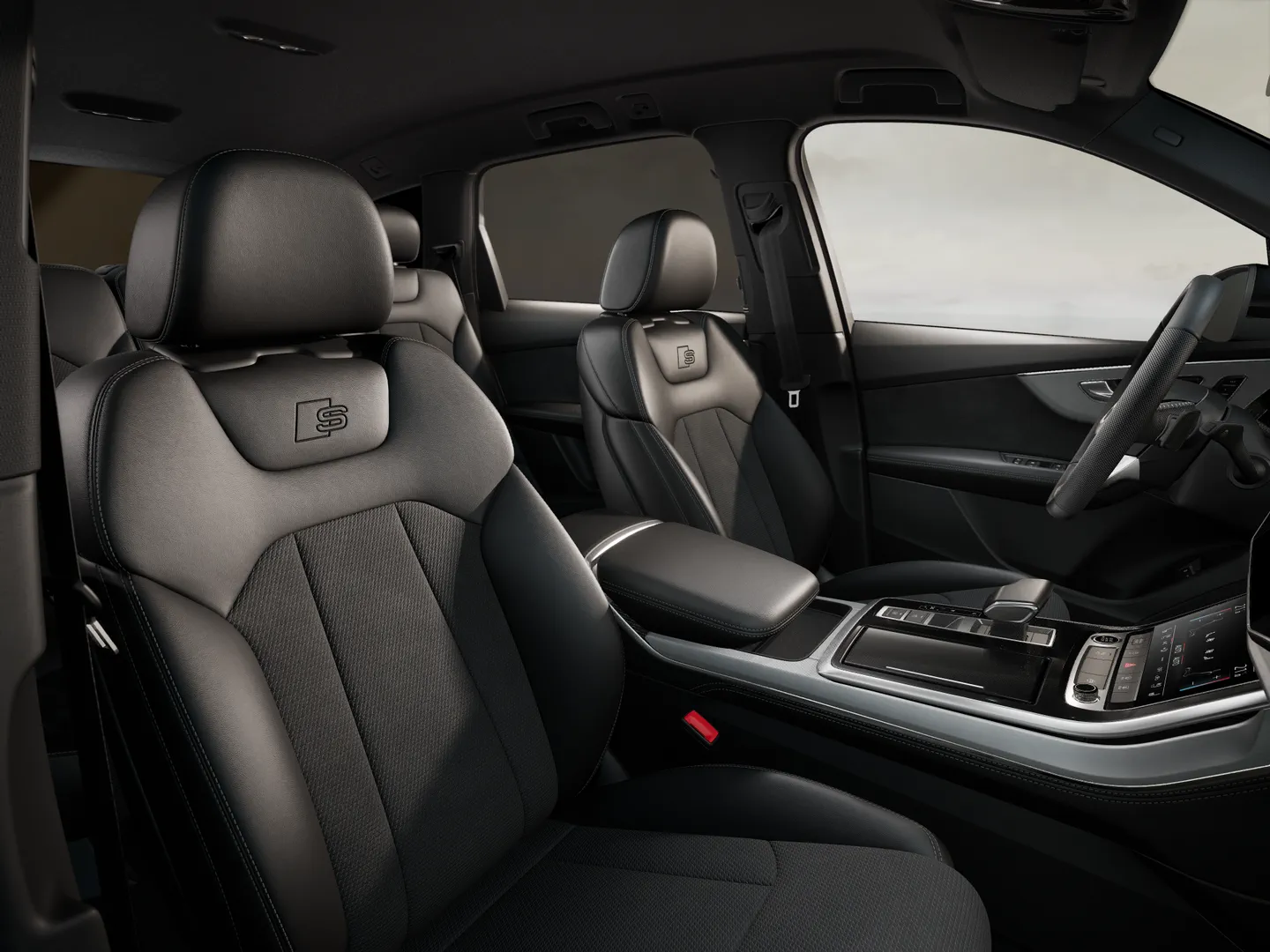 Zdjęcie&nbsp;Audi Q7 SUV TFSI e&nbsp;TFSI e quattro 290 kW tiptronic&nbsp;– Ujęcie: przednie fotele