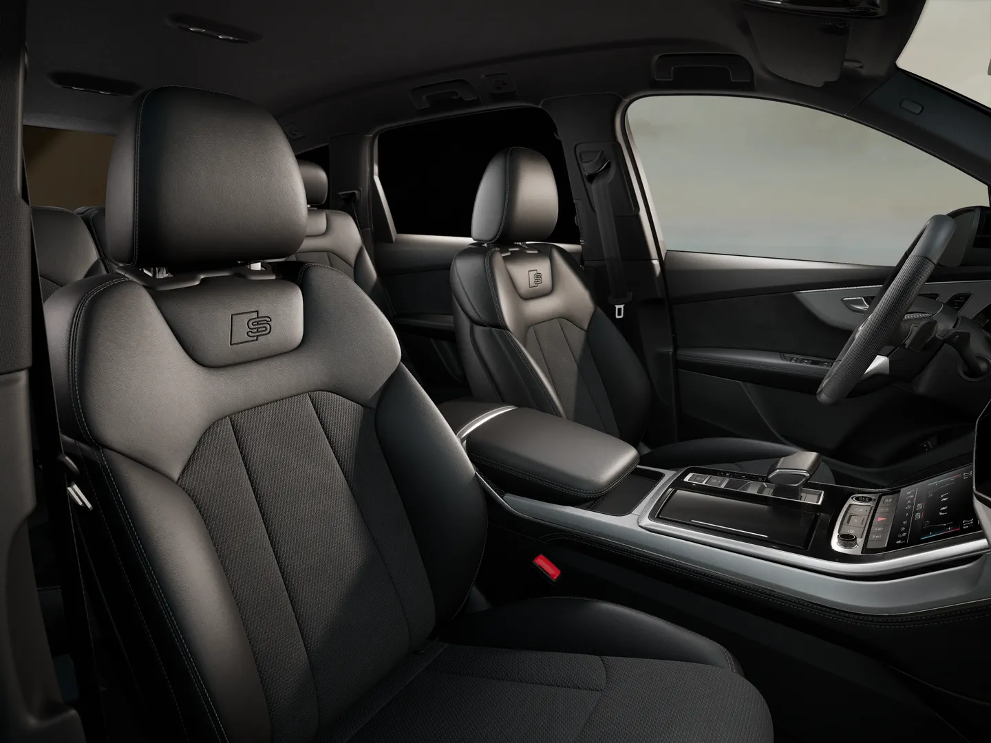 Zdjęcie&nbsp;Audi Q7 SUV TFSI e&nbsp;TFSI e quattro 290 kW tiptronic&nbsp;– Ujęcie: przednie fotele