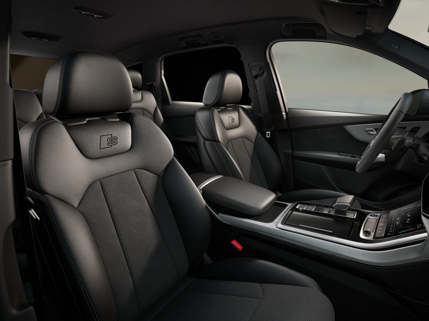 Zdjęcie Audi Q7 SUV S line TDI quattro 210 kW tiptronic – Ujęcie: przednie fotele