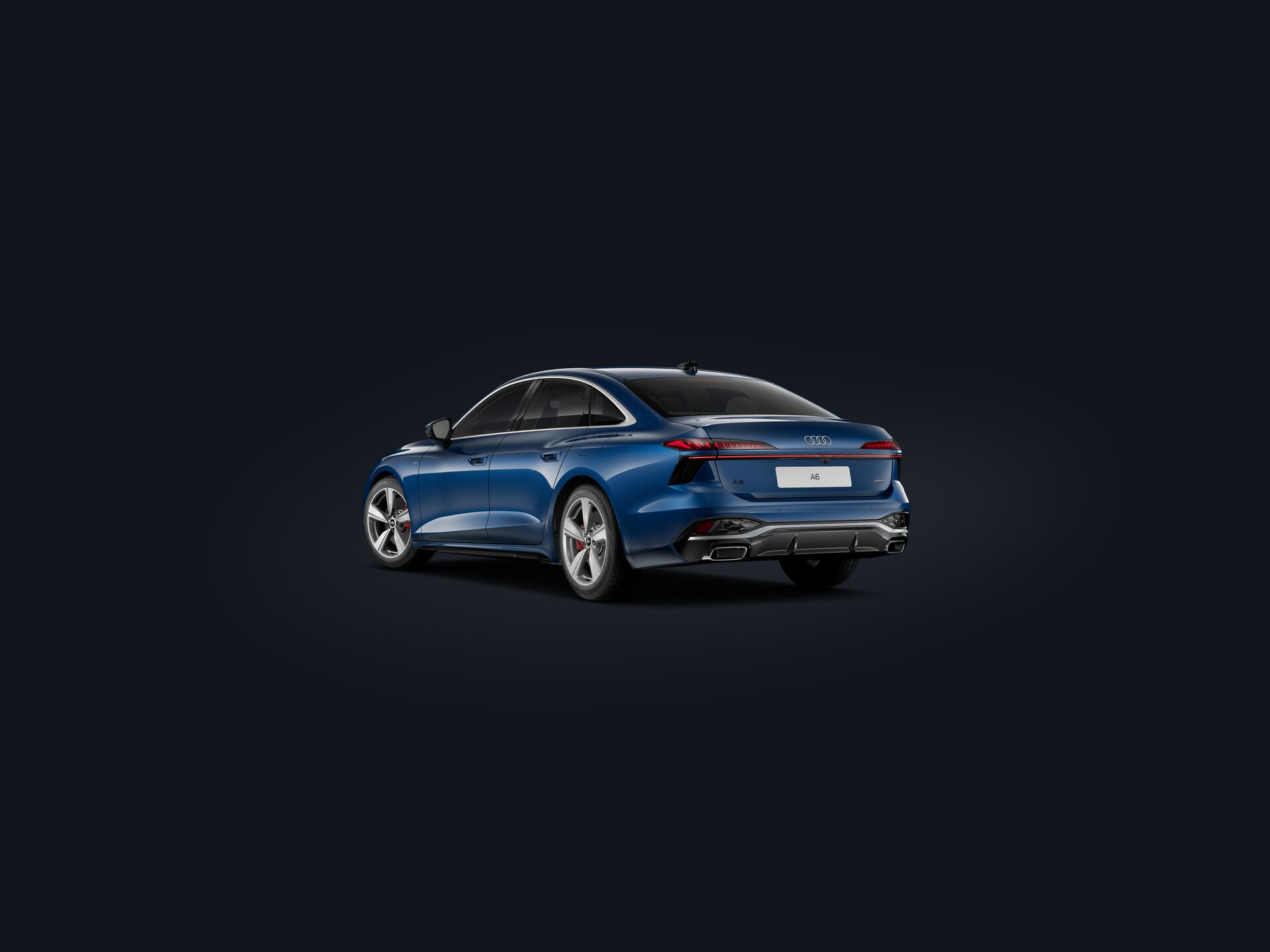 A6 Sedan e-hybrid 3/4 rear