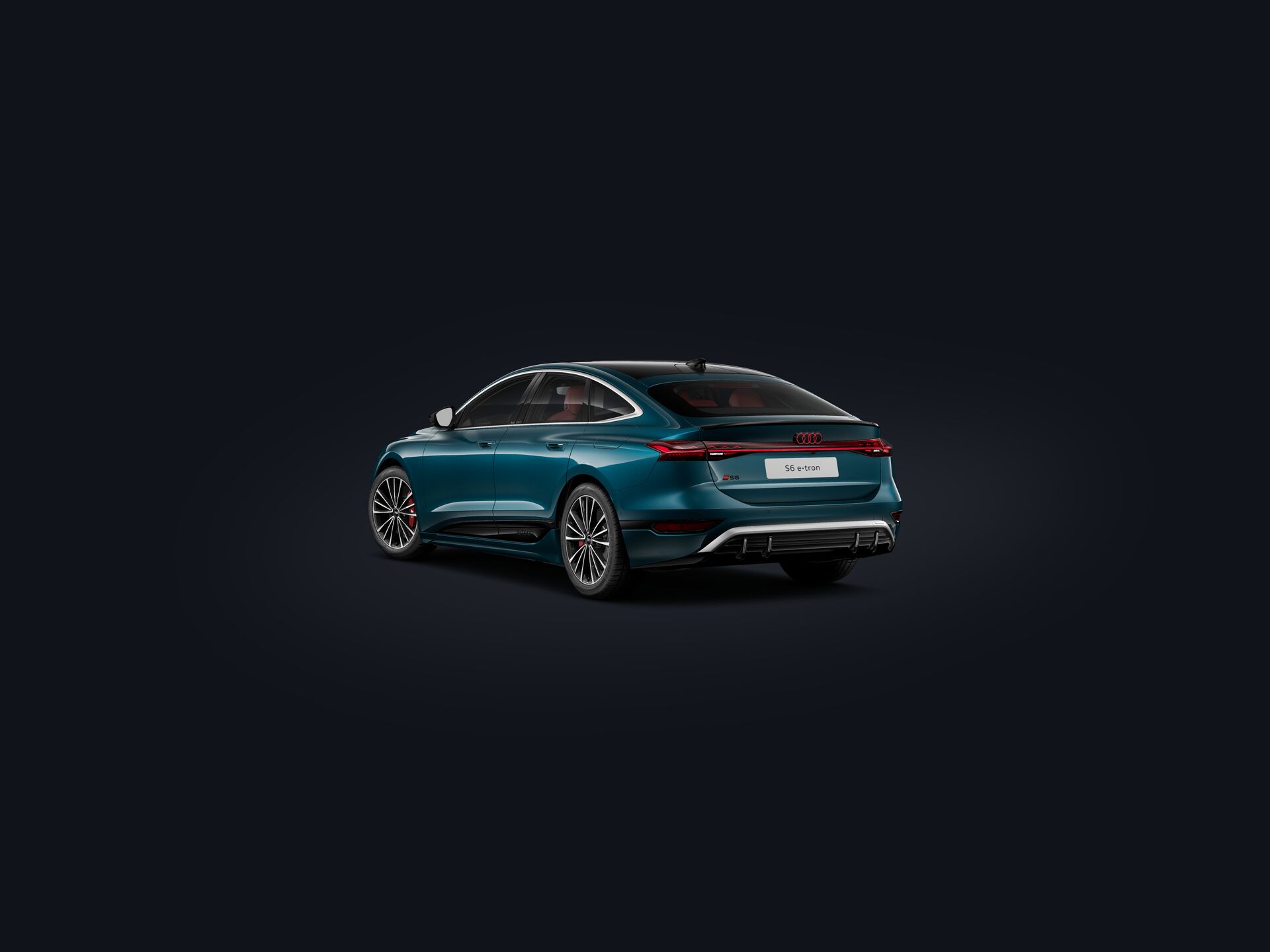 S6 Sportback e-tron 3/4 rear