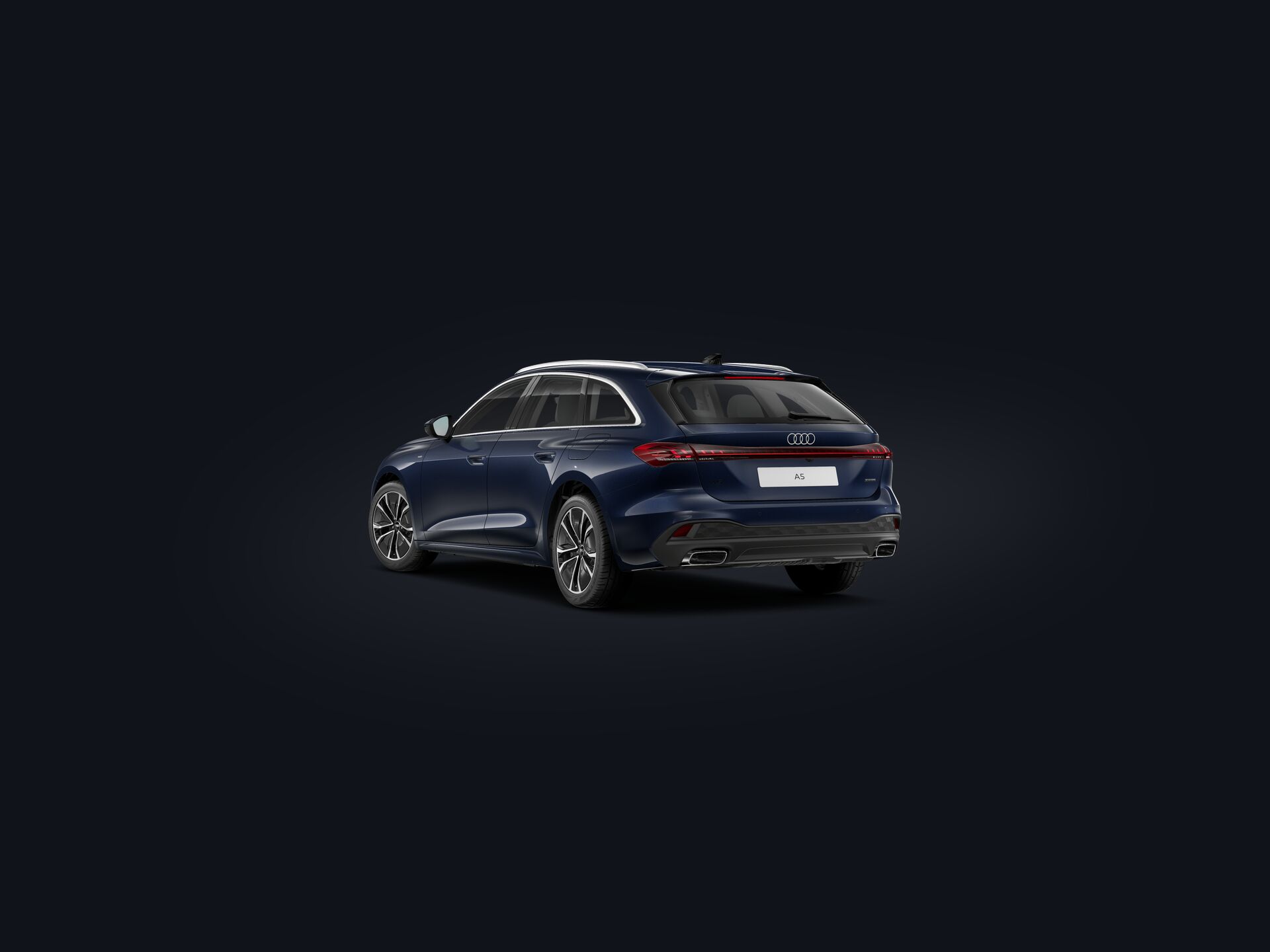 A5 Avant e-hybrid 3/4 rear