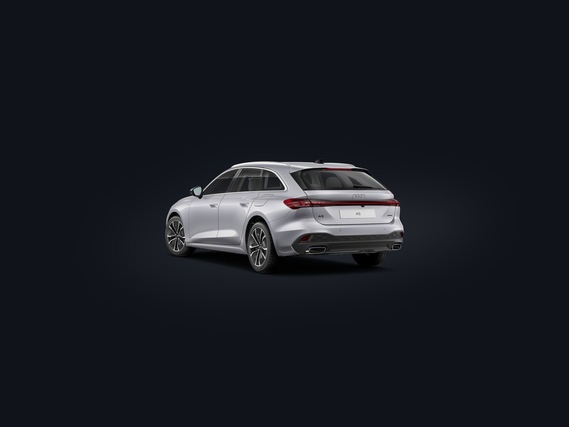 A5 Avant e-hybrid 3/4 rear