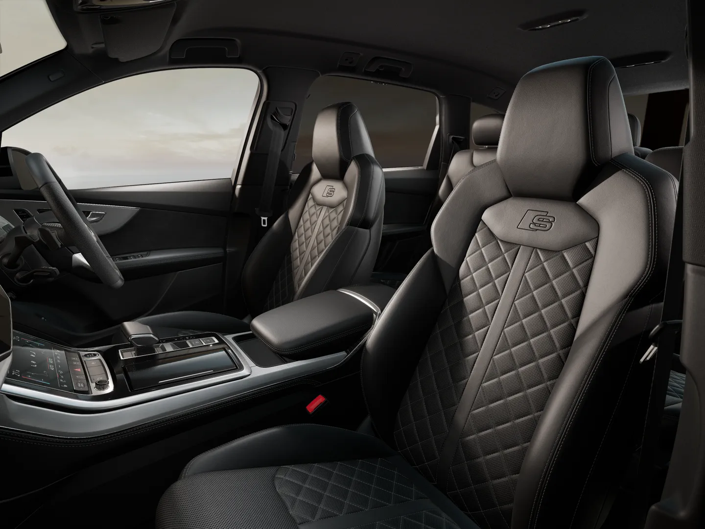 Audi Q7 SUV 50 TDI quattro S line 200 kW (272 PS) tiptronic フロントシート