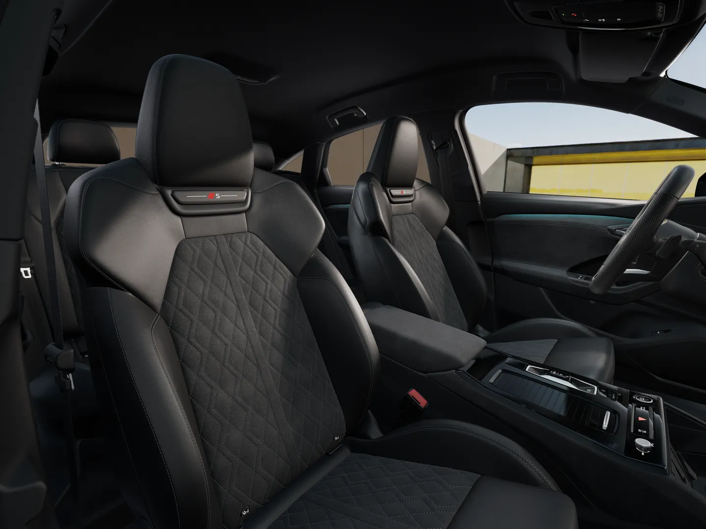 Zdjęcie Audi Q6 Sportback e-tron e-tron 185,00 kW – Ujęcie: przednie fotele