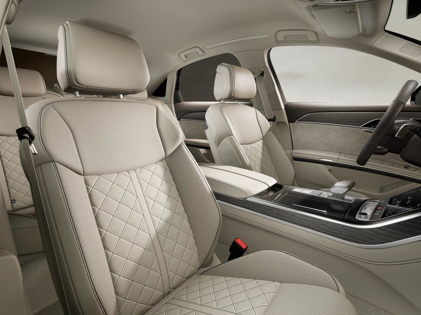 Zdjęcie Audi A8 50 TDI quattro 210(286) kW(KM) tiptronic – Ujęcie: przednie fotele