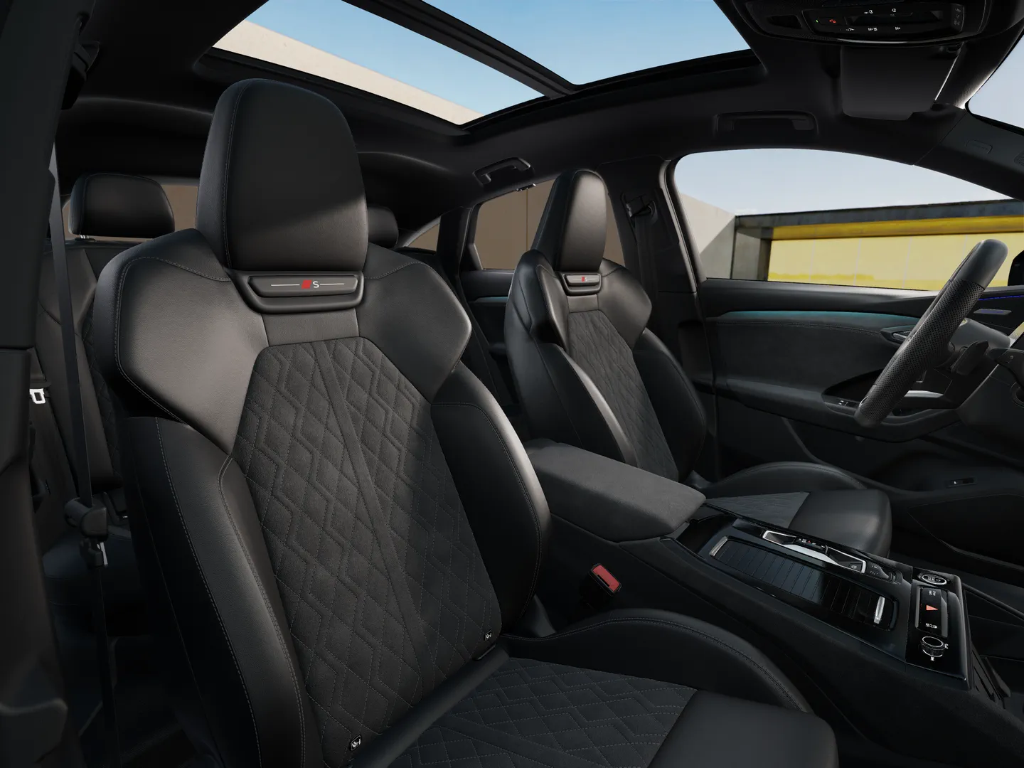Zdjęcie Audi Q6 Sportback e-tron e-tron quattro 315,00 kW – Ujęcie: przednie fotele