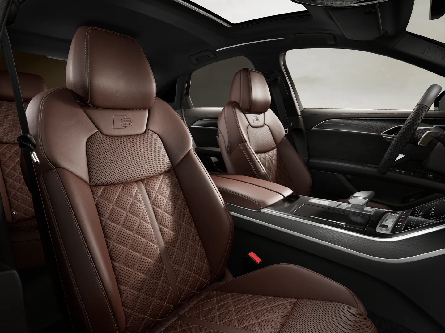 Zdjęcie Audi A8 50 TDI quattro 210(286) kW(KM) tiptronic – Ujęcie: przednie fotele