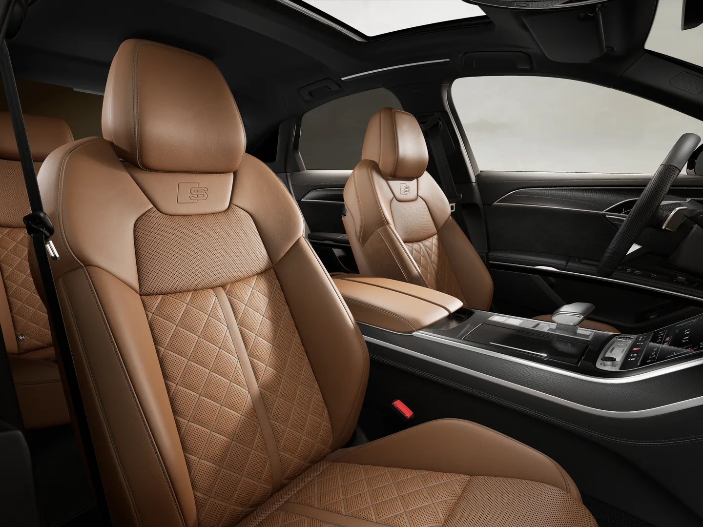 Zdjęcie&nbsp;Audi A8&nbsp;50 TDI quattro 210(286) kW(KM) tiptronic&nbsp;– Ujęcie: przednie fotele