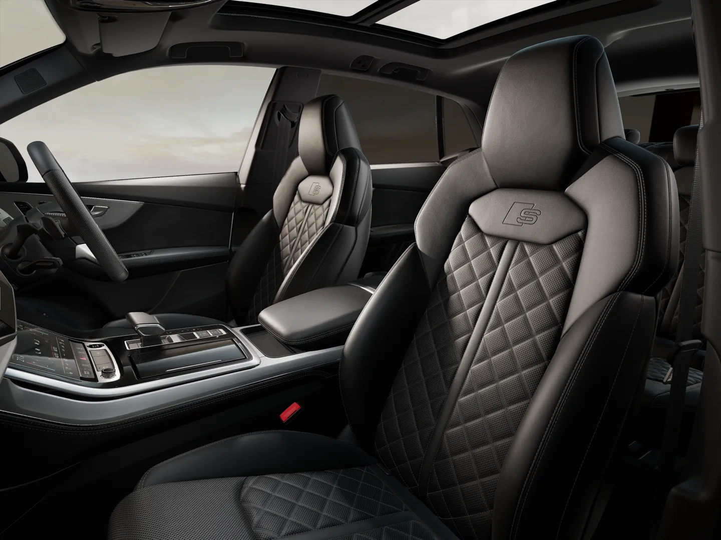 Audi Q8 SUV 50 TDI quattro 200 kW (272 PS) tiptronic フロントシート