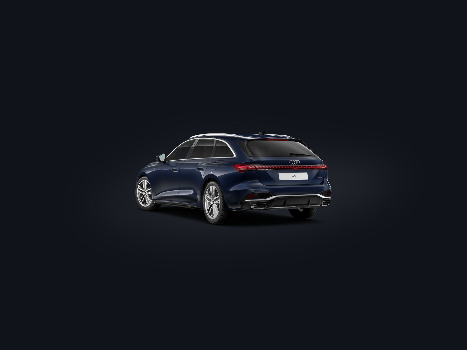 A5 Avant e-hybrid 3/4 rear