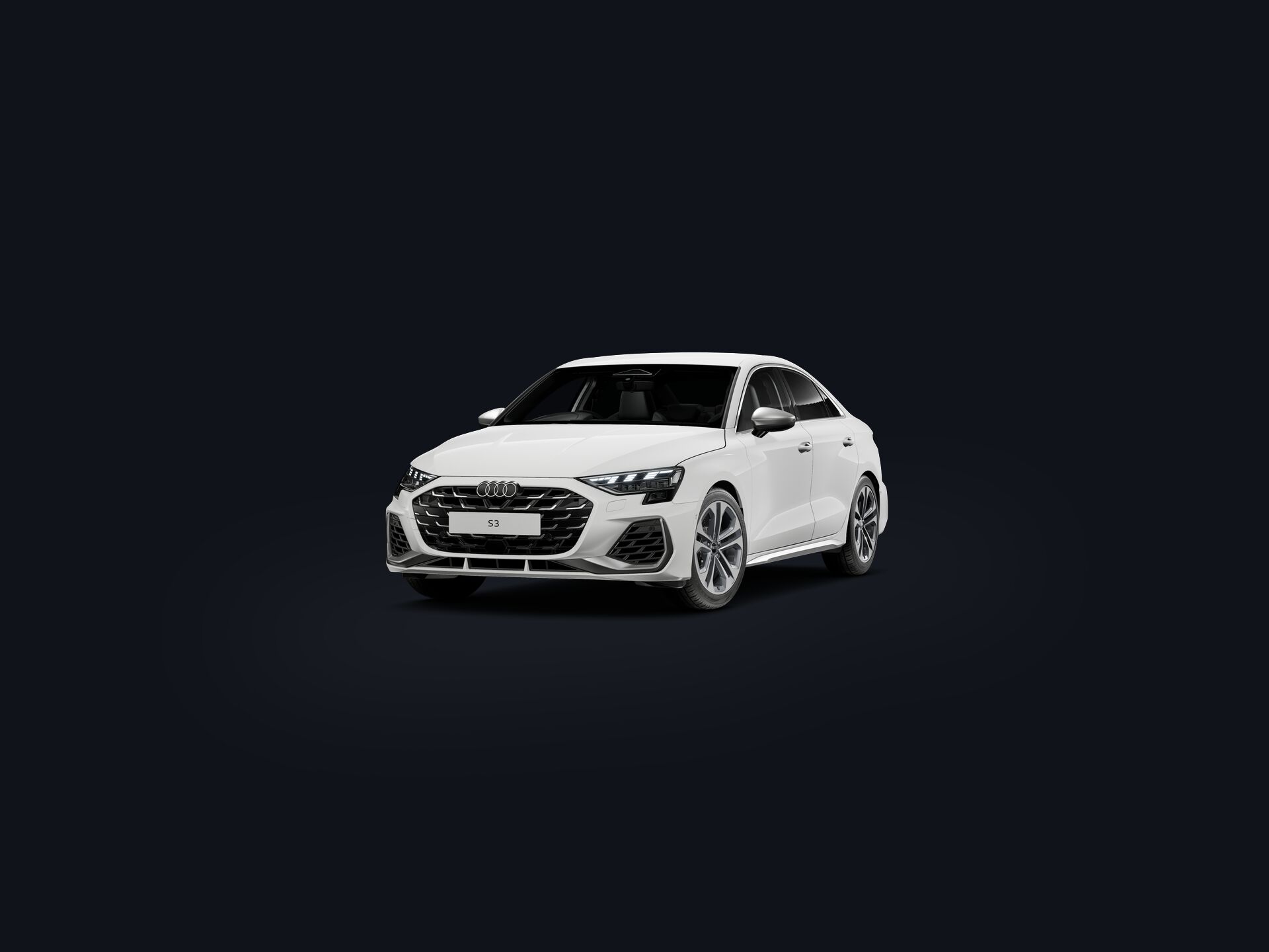 New S3 Saloon 3/4 front