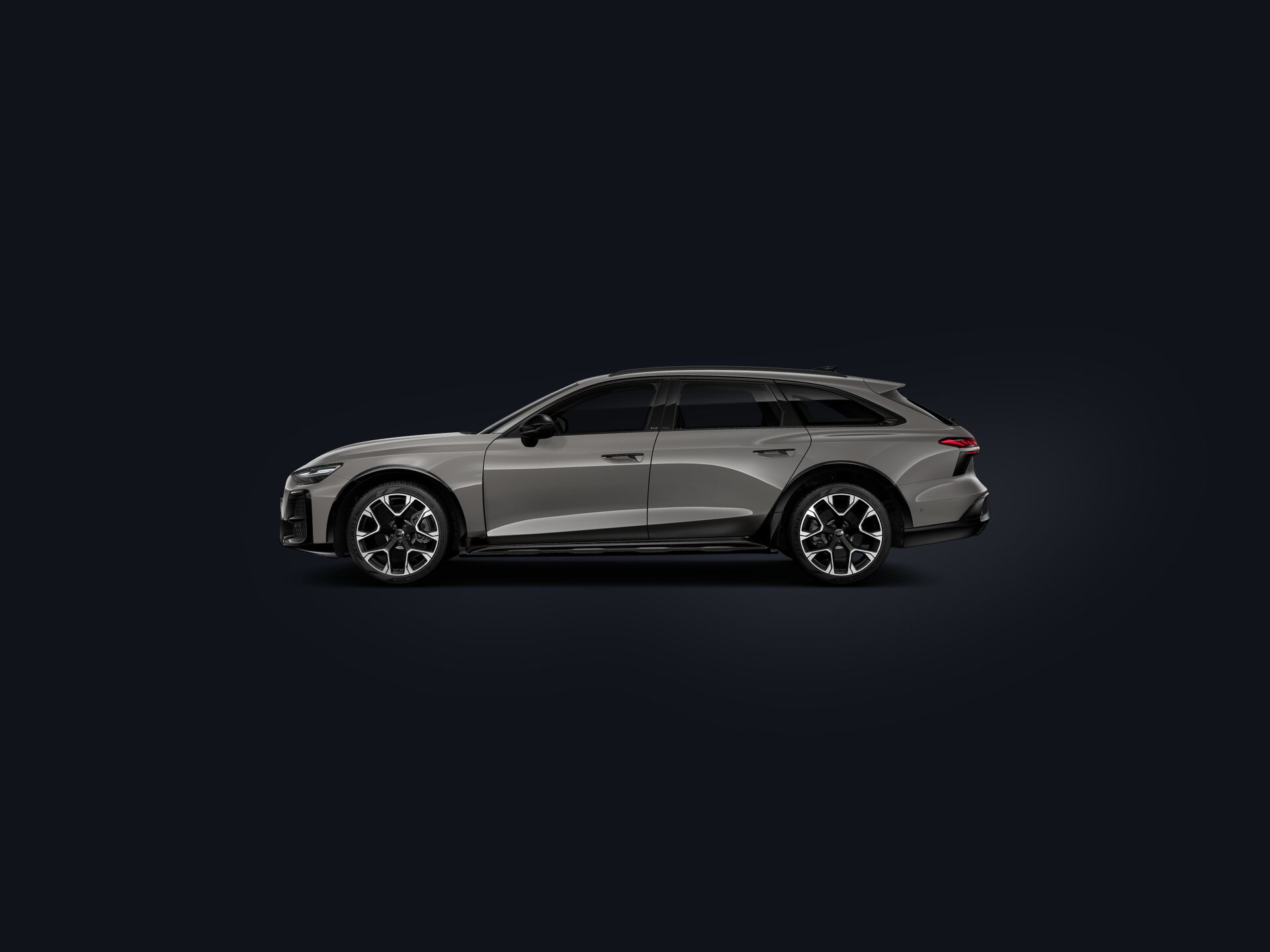 A6 allroad side