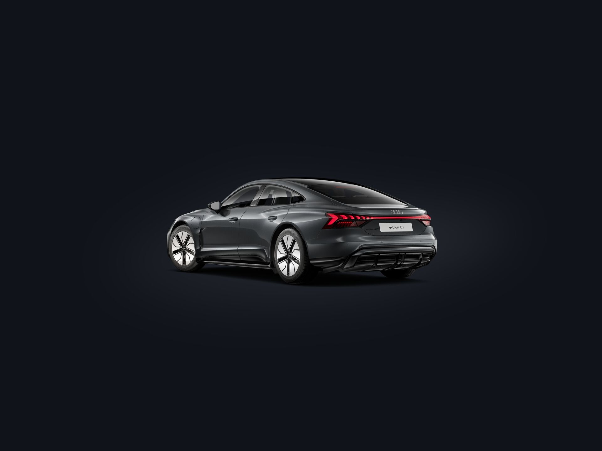 e-tron GT quattro 3/4 rear