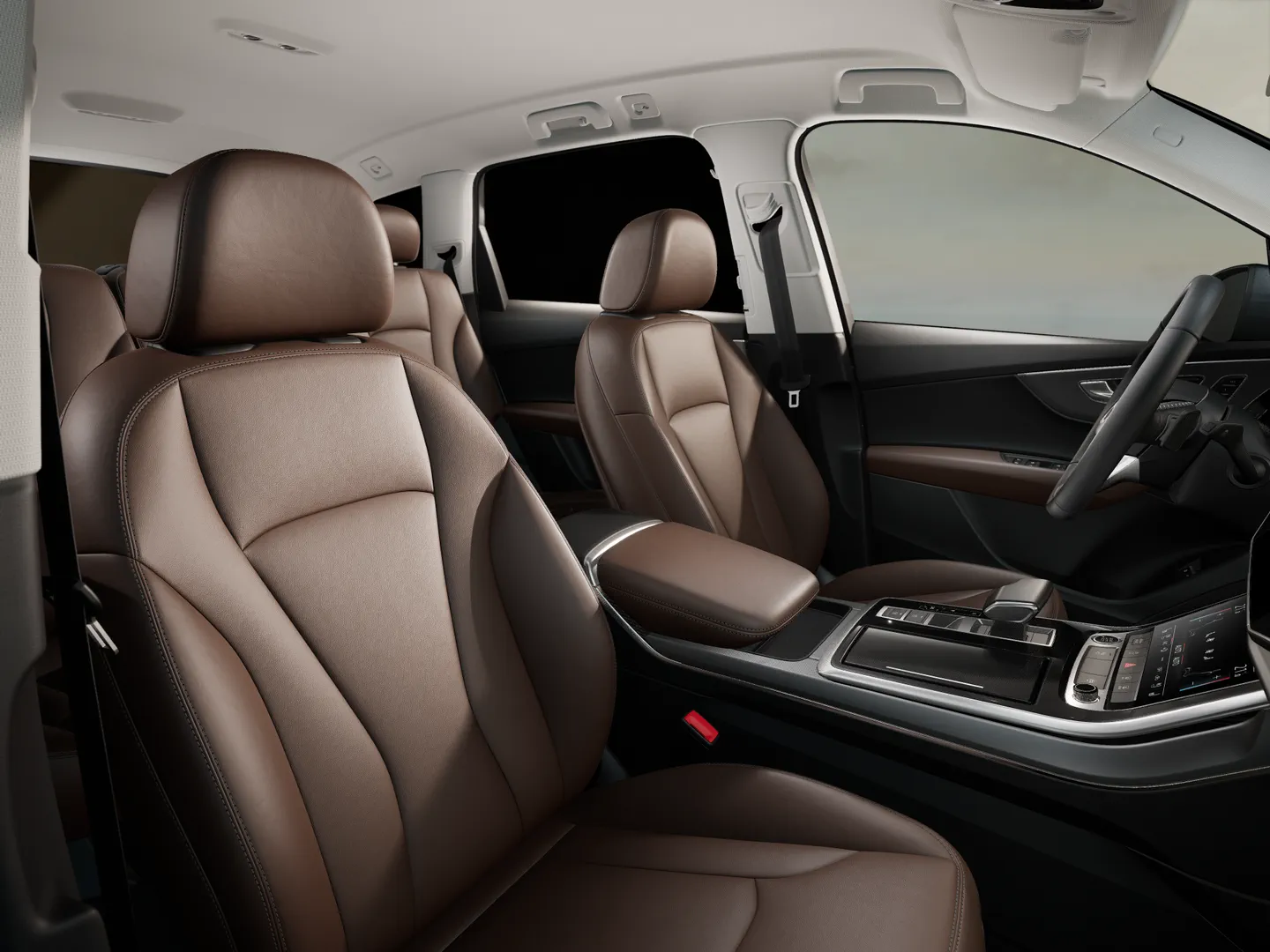 Zdjęcie Audi Q7 SUV TFSI e S line TFSI e quattro 290 kW tiptronic – Ujęcie: przednie fotele