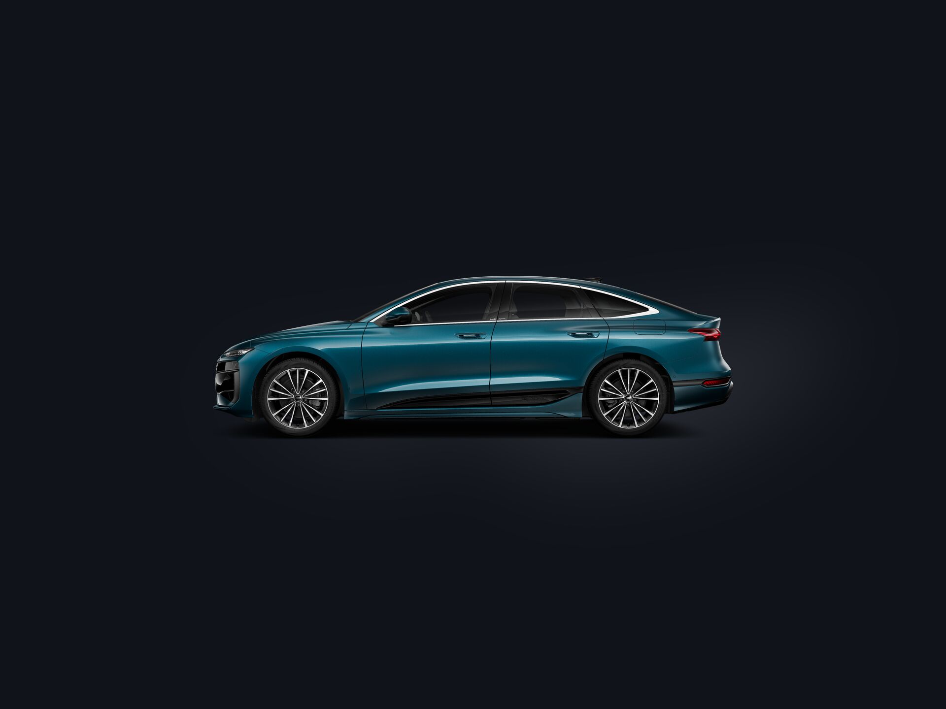 A6 Sportback e-tron custside