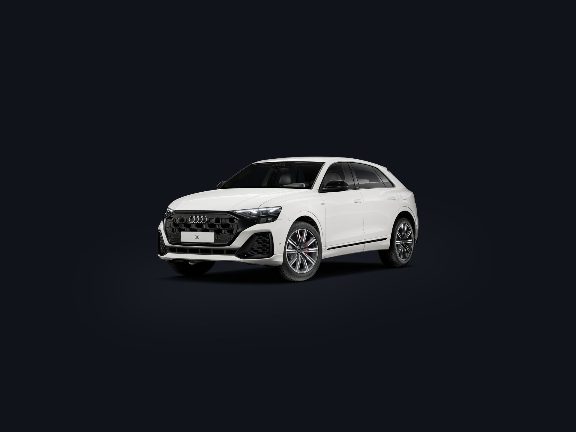 Q8 e-hybrid 3/4 front